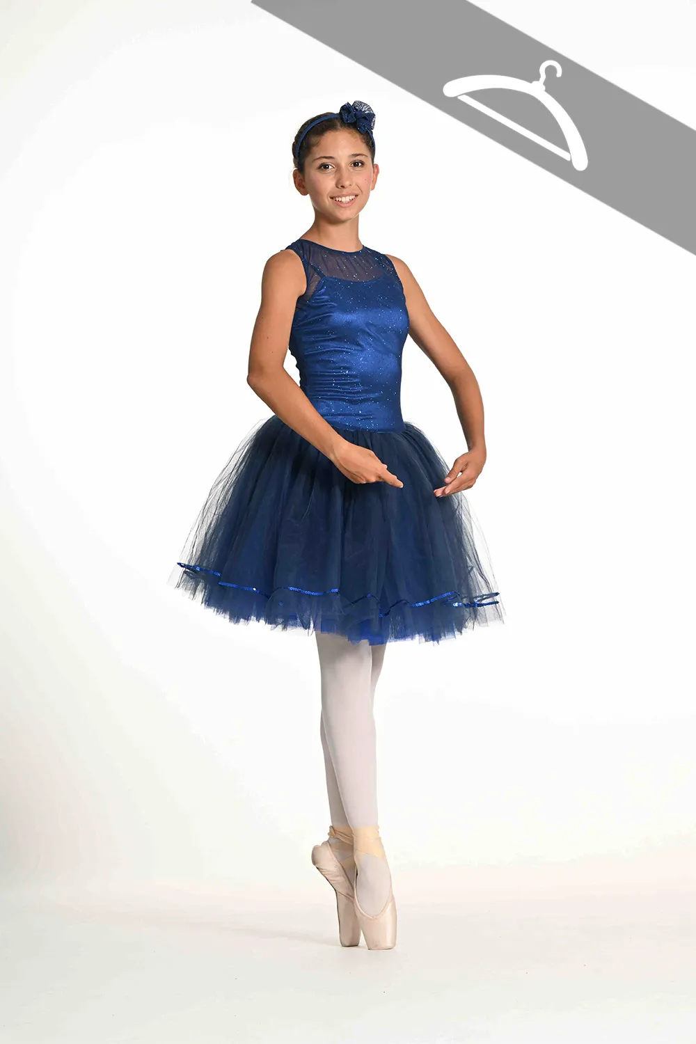 Tutu Bleu Nuit Etoilée réf : C151/C152 - Essayage