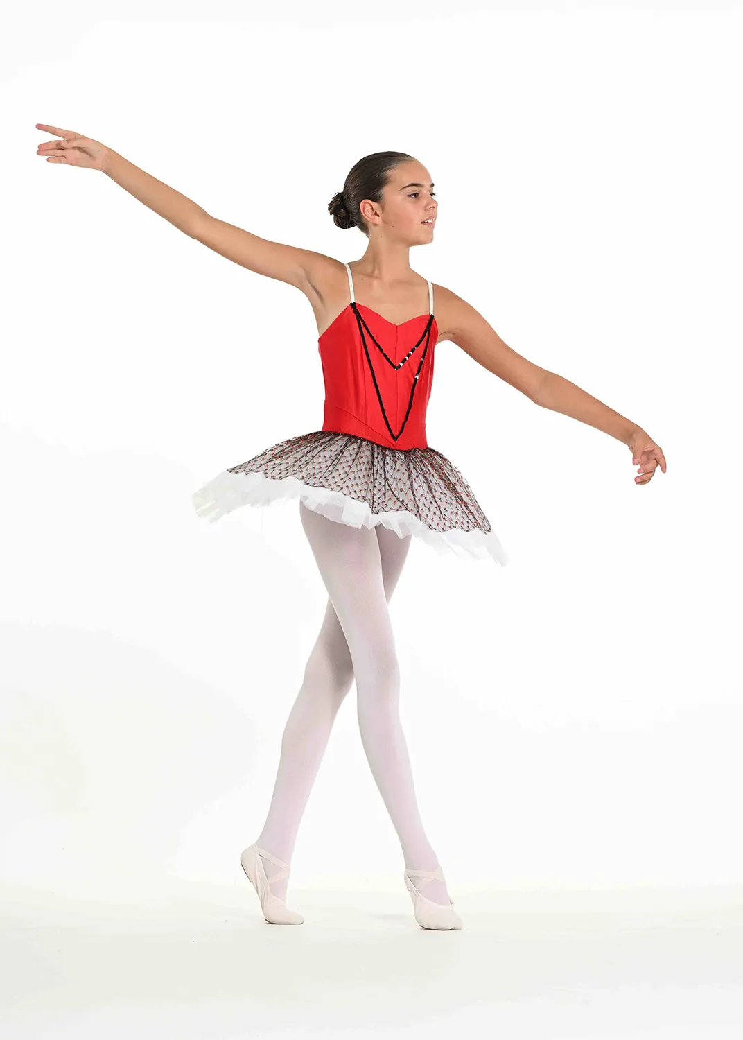 Tutu Rouge et Blanc « Paquita »