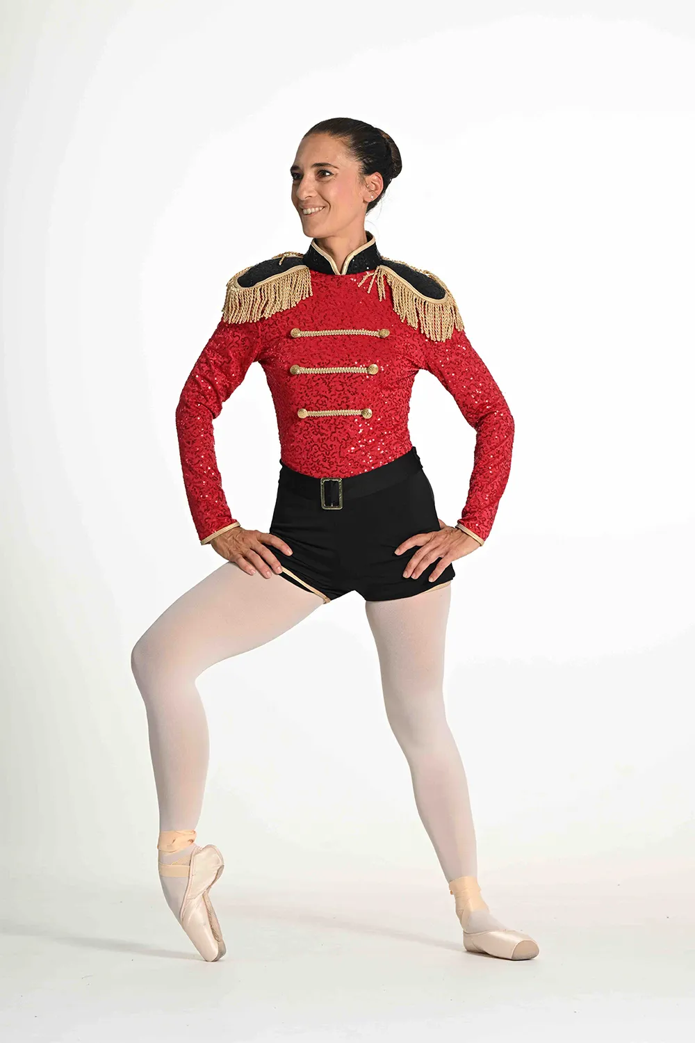 Combi-Short Pailletée « Dompteur de Lions »