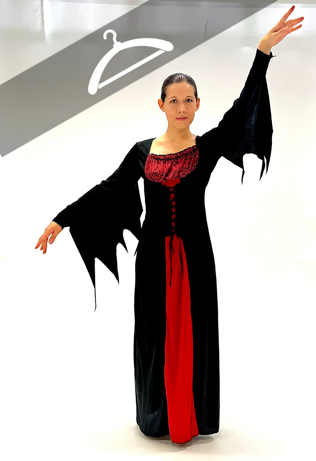 Costume Sorcière 2 - Essayage