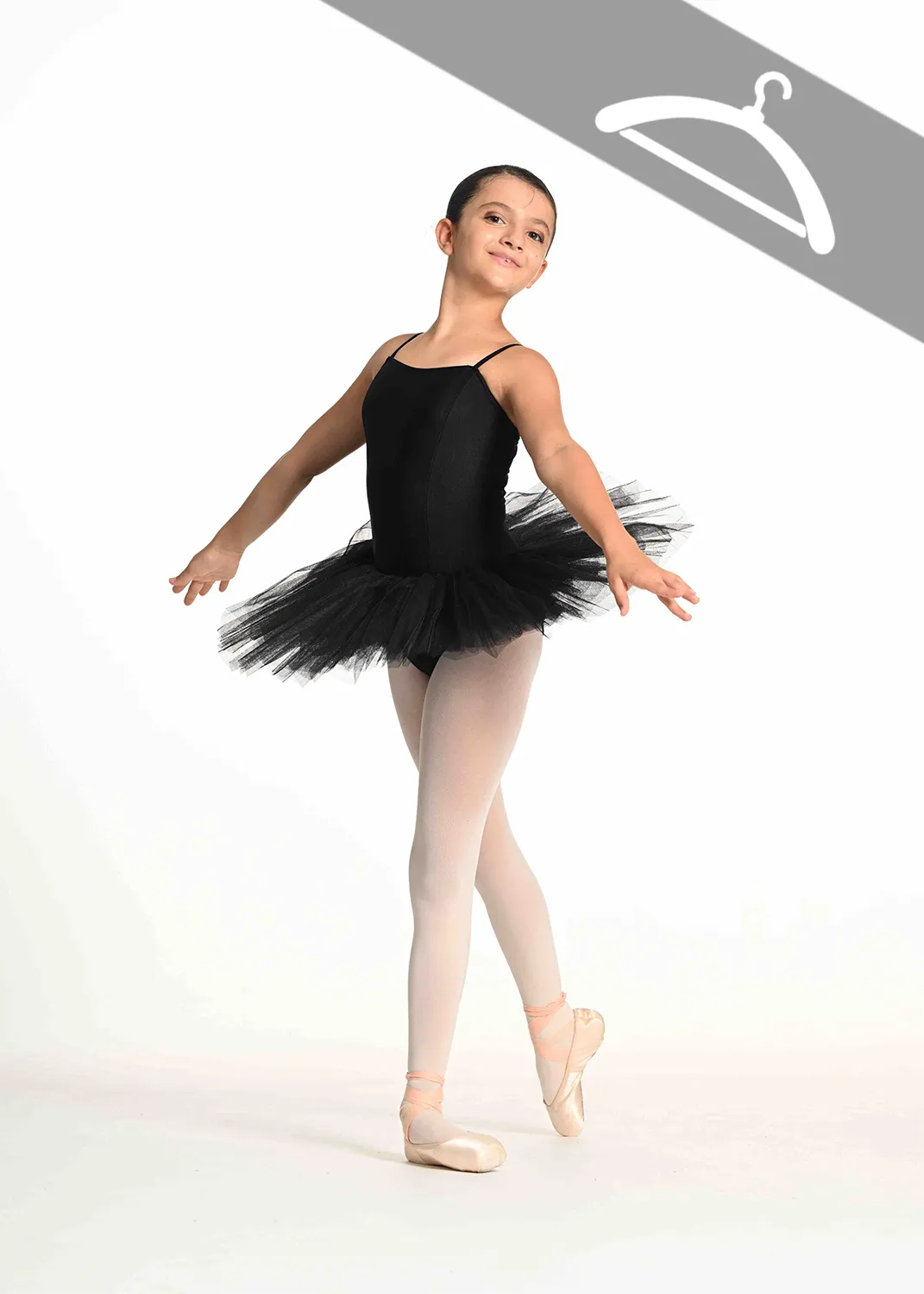 Tutu noir simple - Essayage