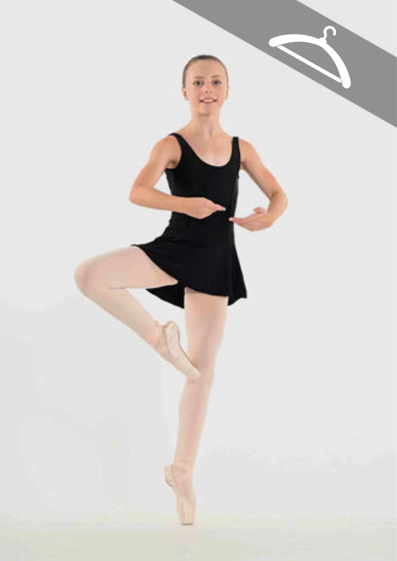 Justaucorps Noir avec Jupette Sansha - Essayage