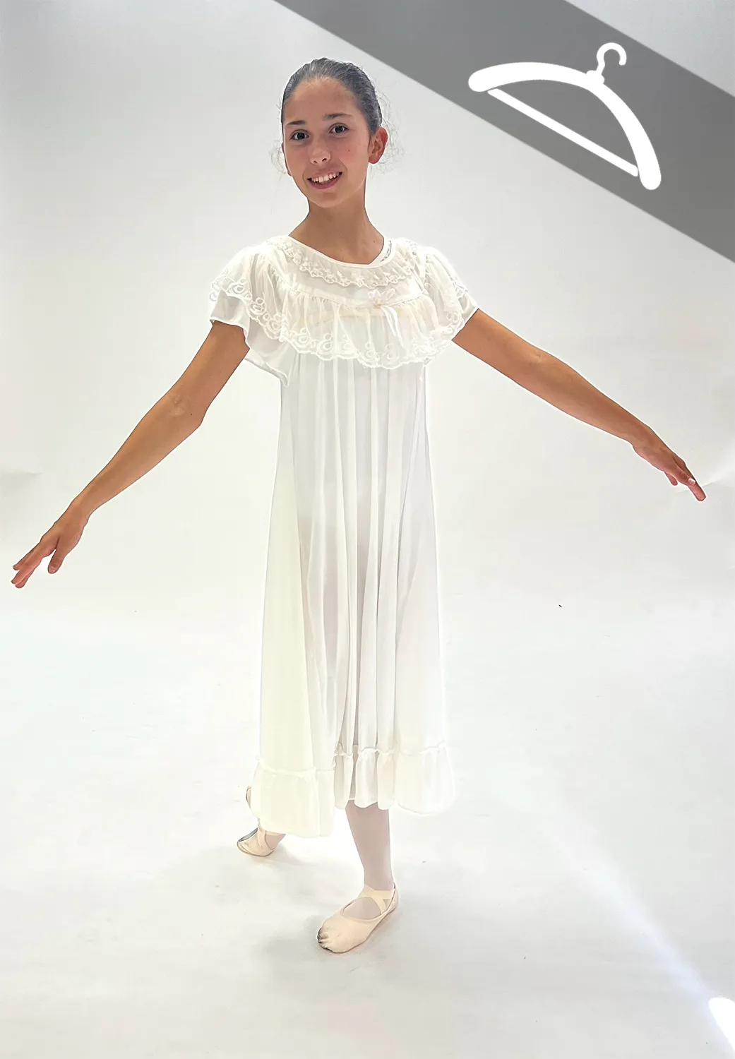 Robe Longue Blanche - Essayage