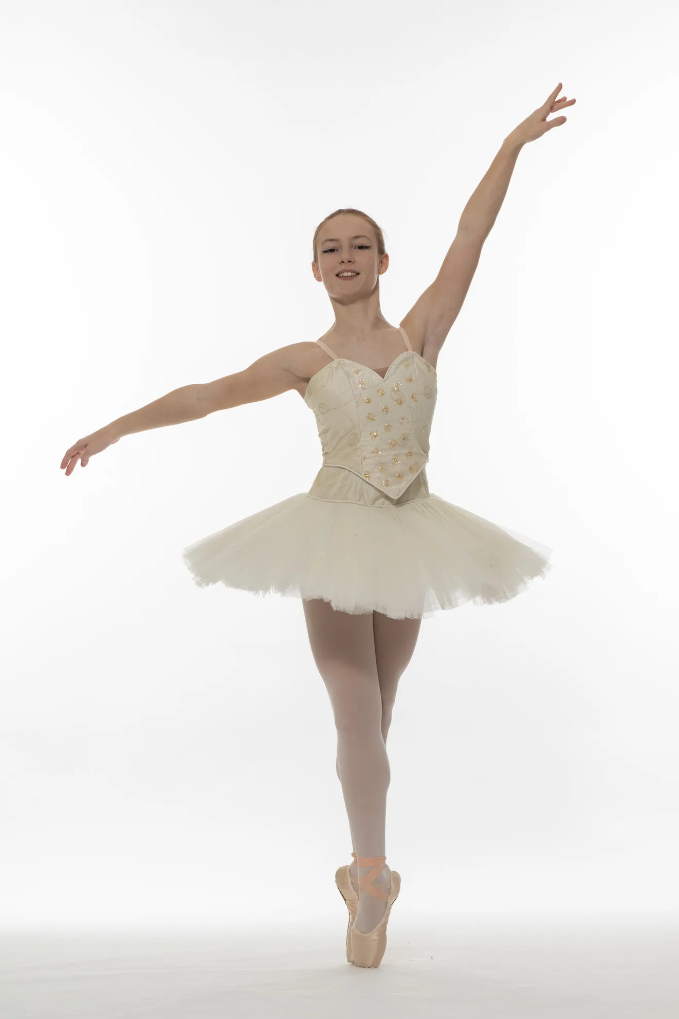 Tutu écru réf : HAUT3