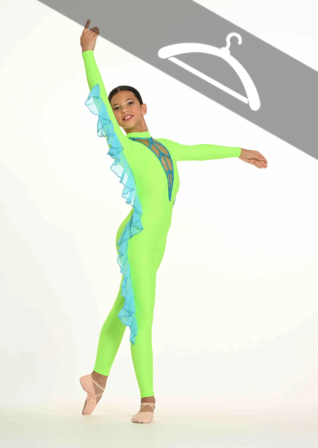 Académique Vert Fluo « Monde Marin » - Essayage