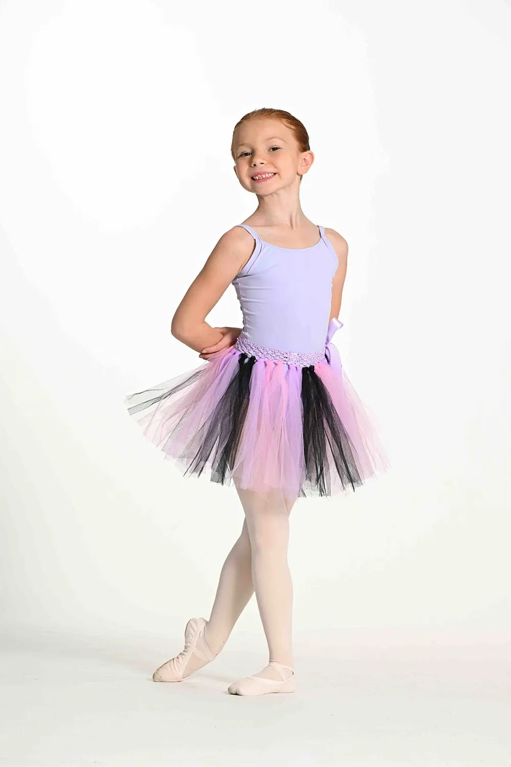 Bas de Tutu Noir et Violet