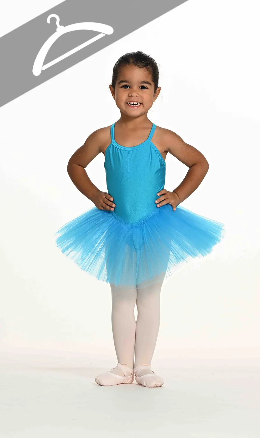 Tutu Simple Bleu - Essayage