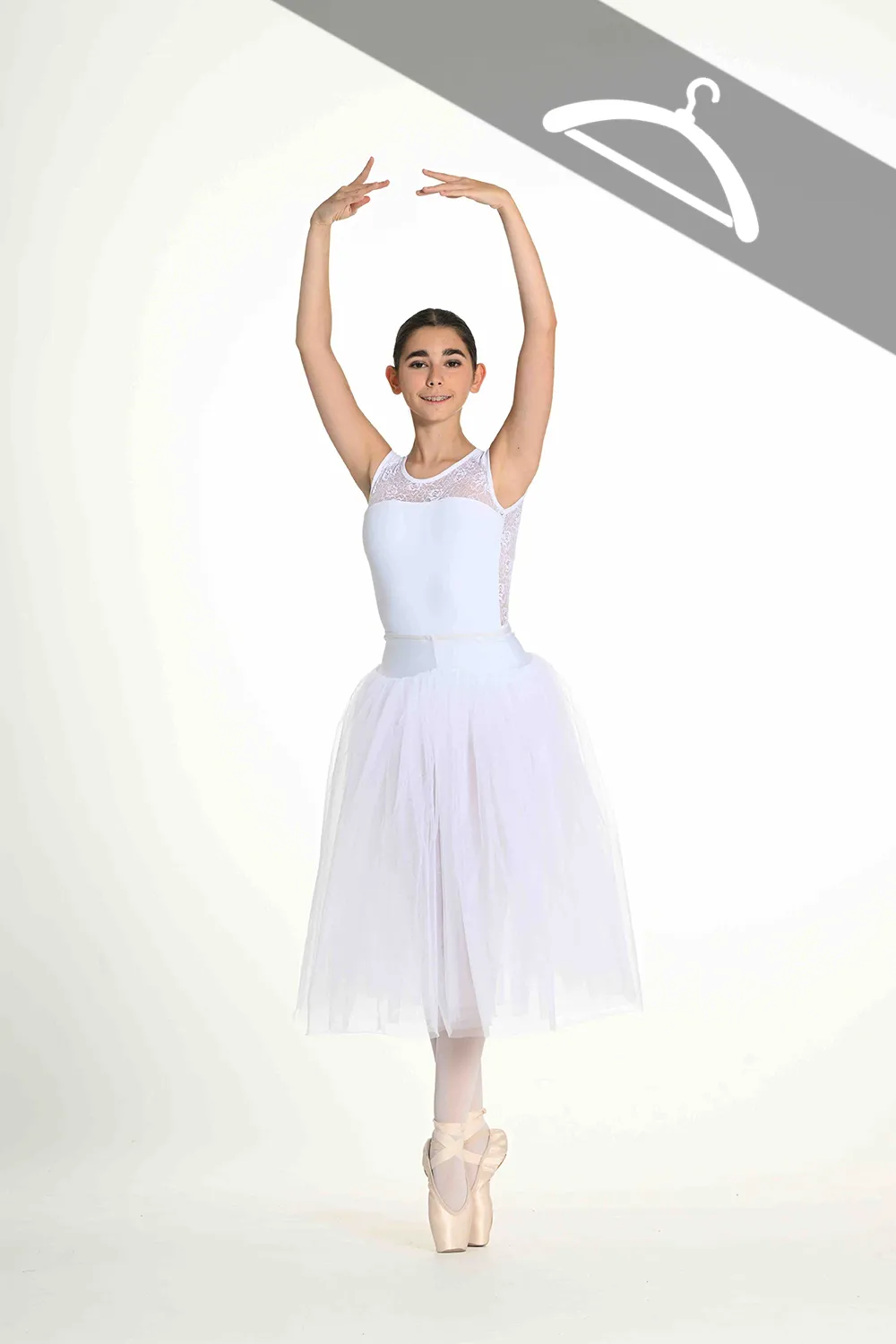 Bas de Tutu Romantique style Giselle - Essayage