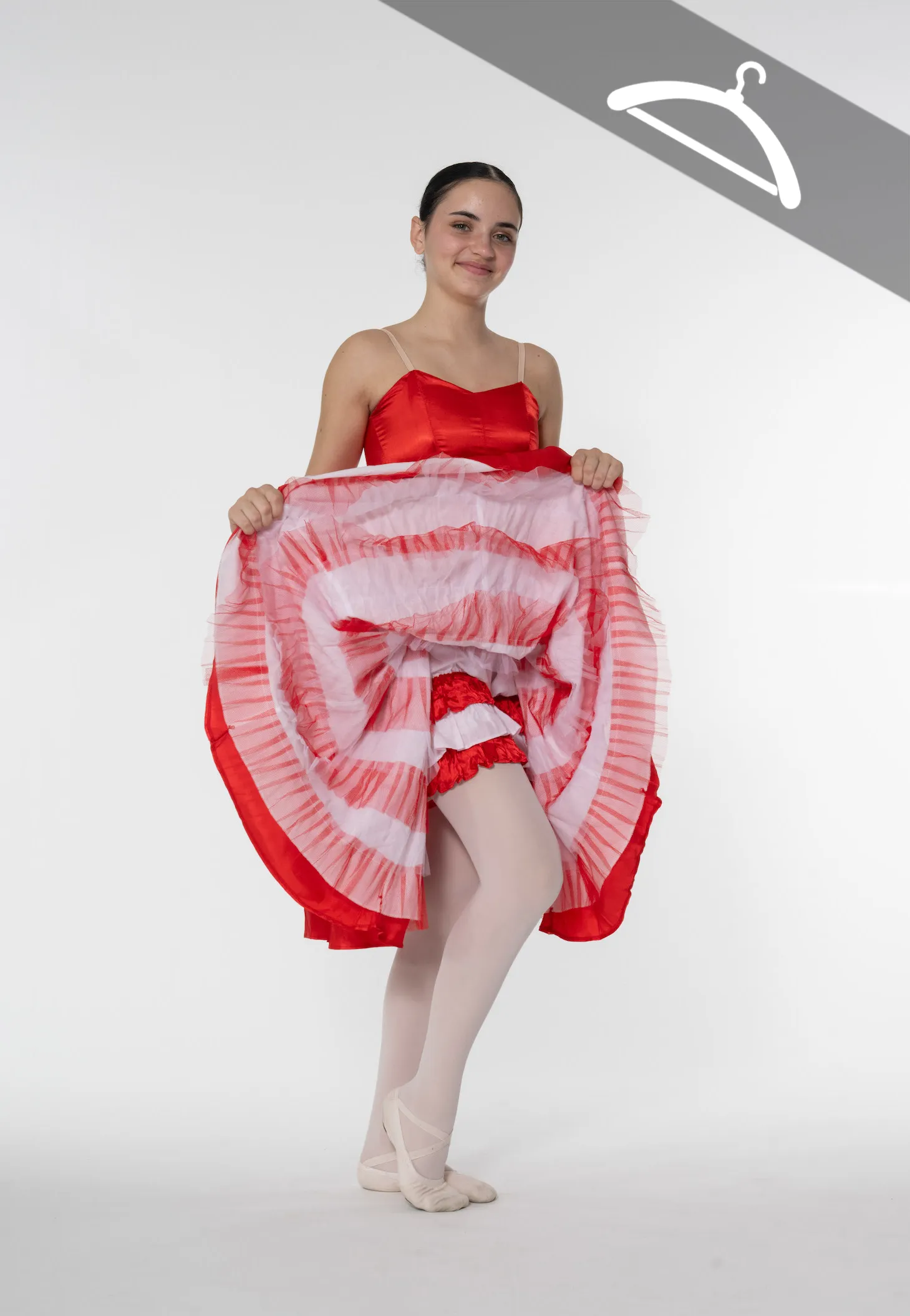 Robe « French Cancan » avec Panty - Essayage