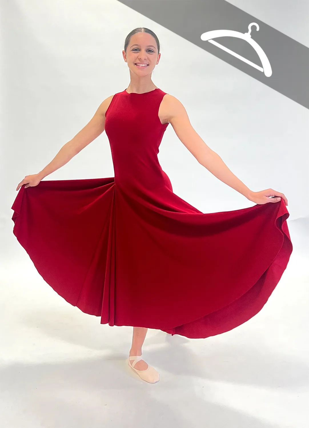 Robe Rouge « Alvin Ailey » - Essayage