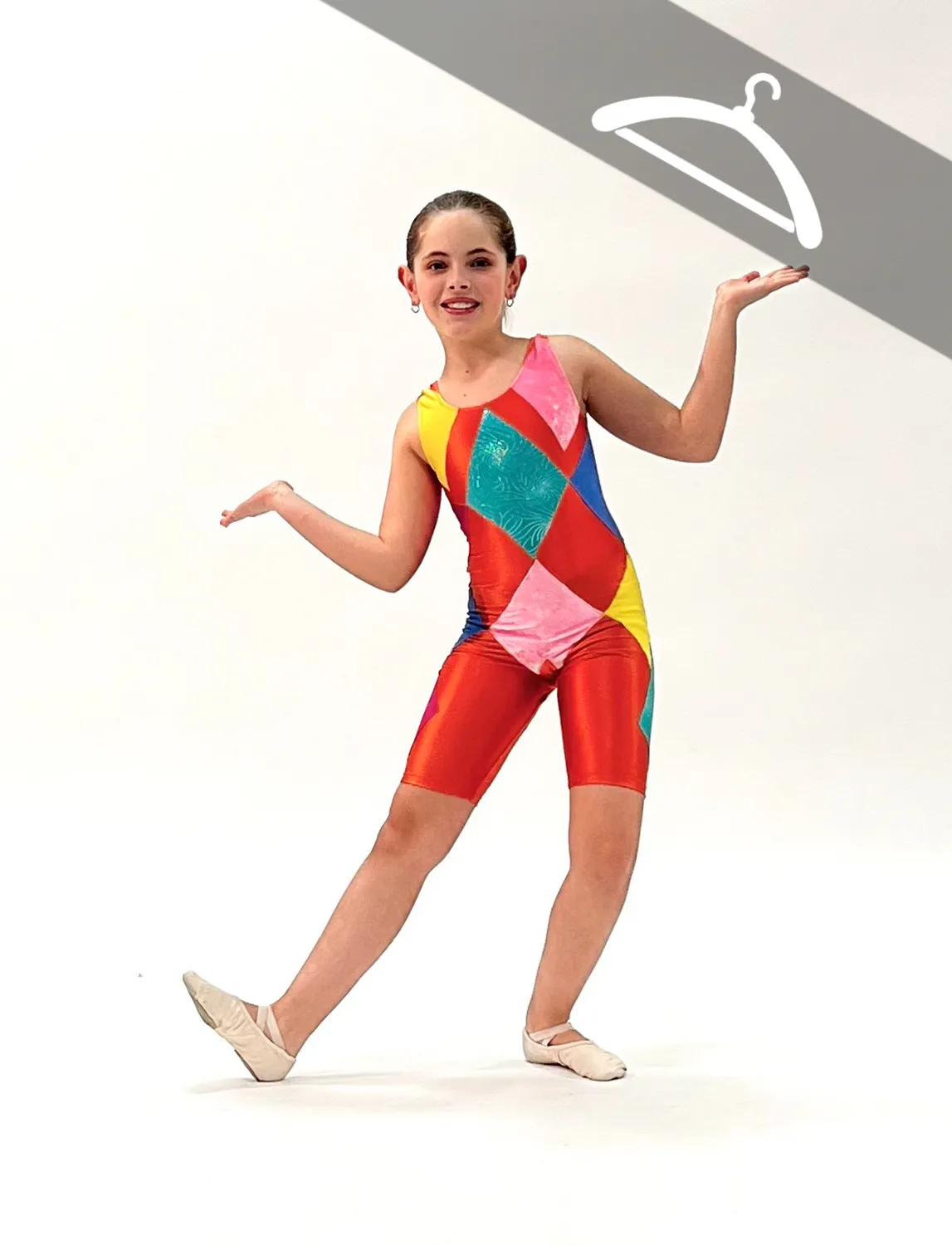 Académique Court Arlequin - Essayage