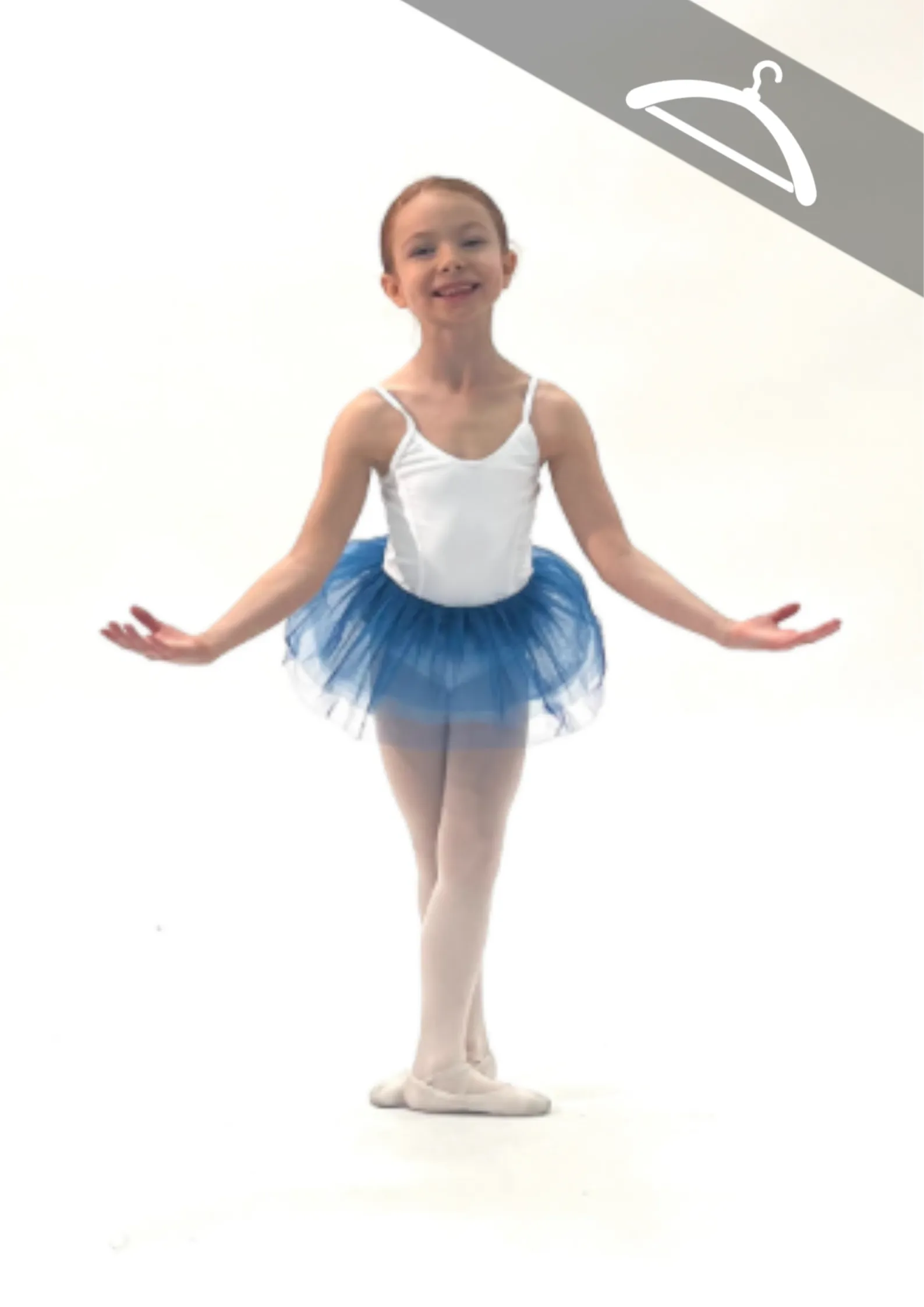 Tutu Jupe Bleue réf : C111 - Essayage