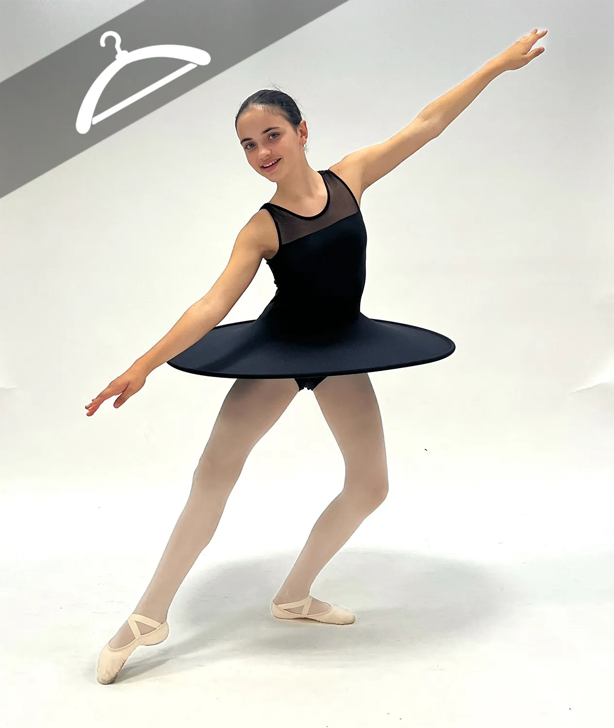 Tutu Plateau Noir - Essayage