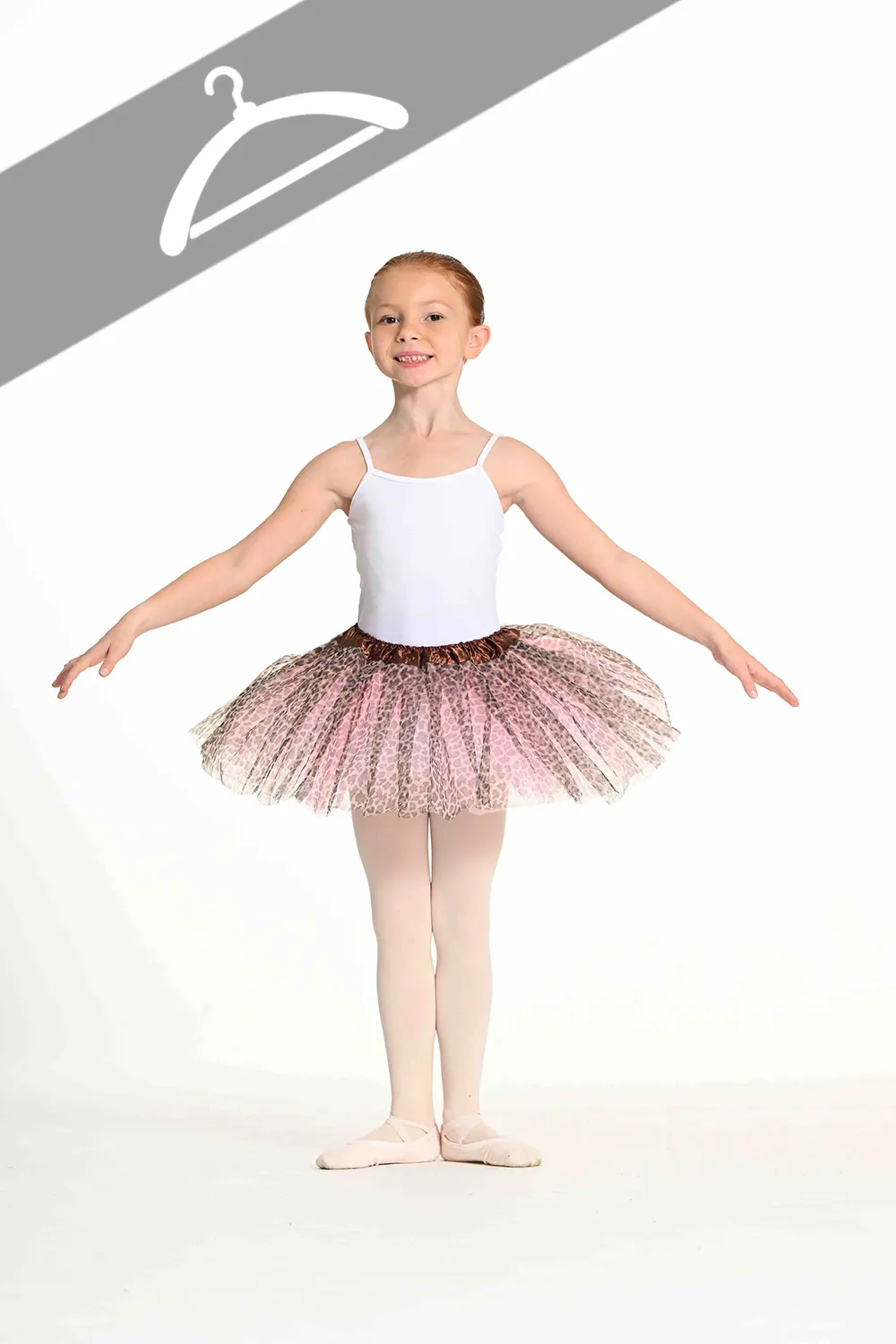 Tutu Rose et Léopard - Essayage