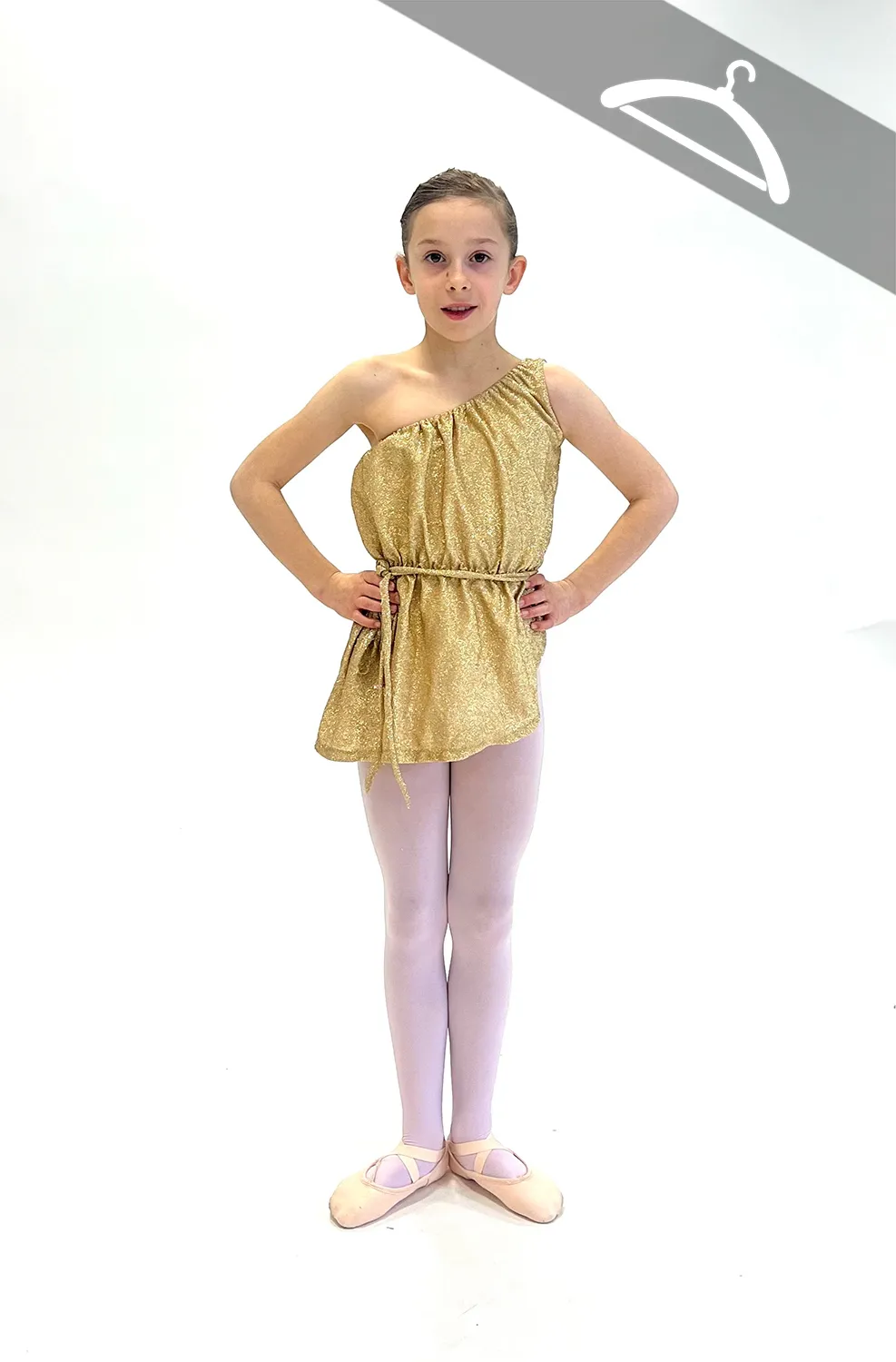 Tunique Dorée « Cupidon » - Essayage