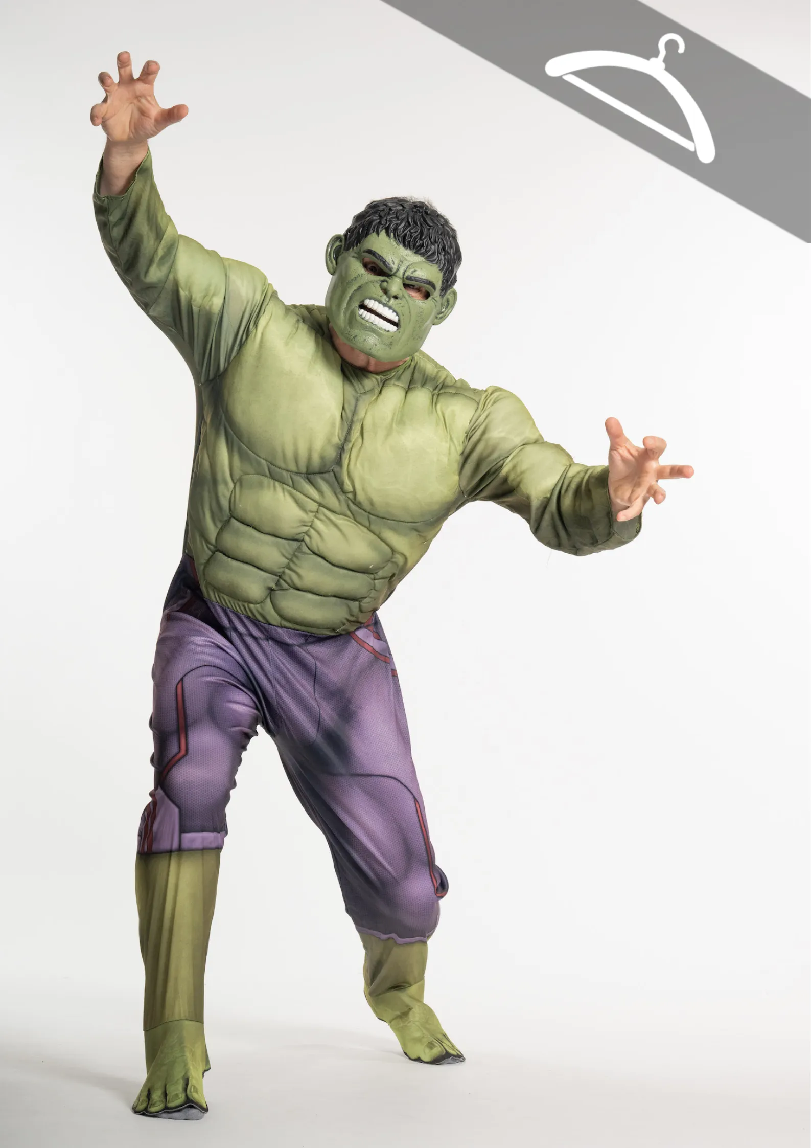 Costume Hulk - Essayage