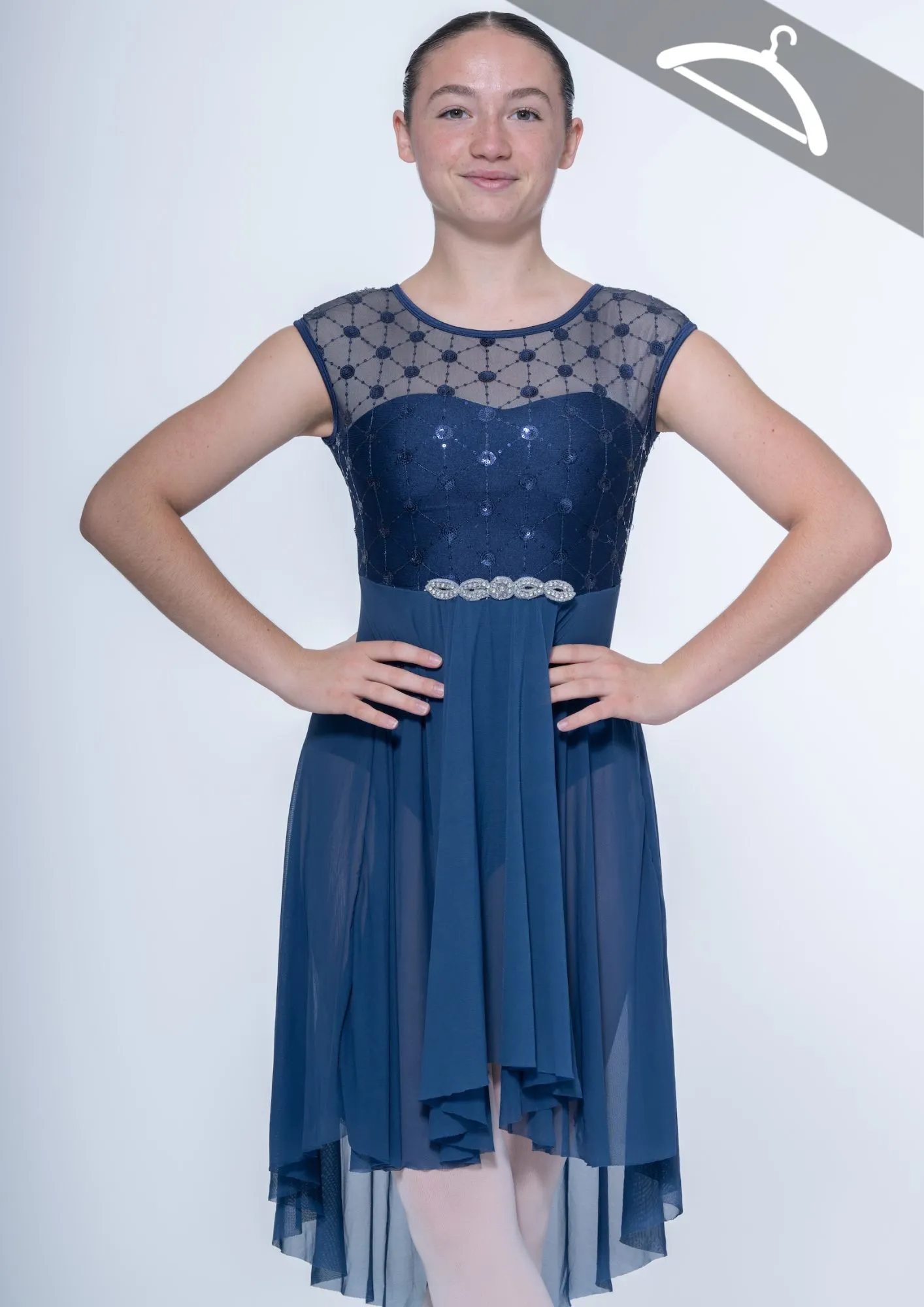 Robe bleu marine réf : PORT - Essayage