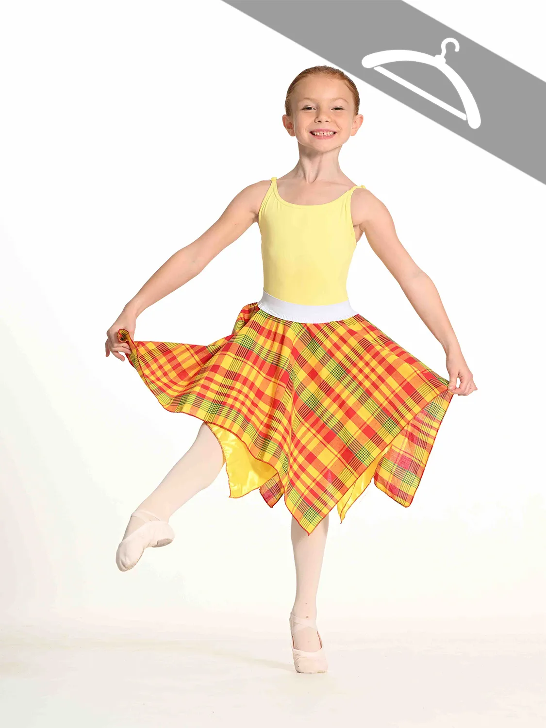 Jupe Créole avec Bandeau Tête - Essayage