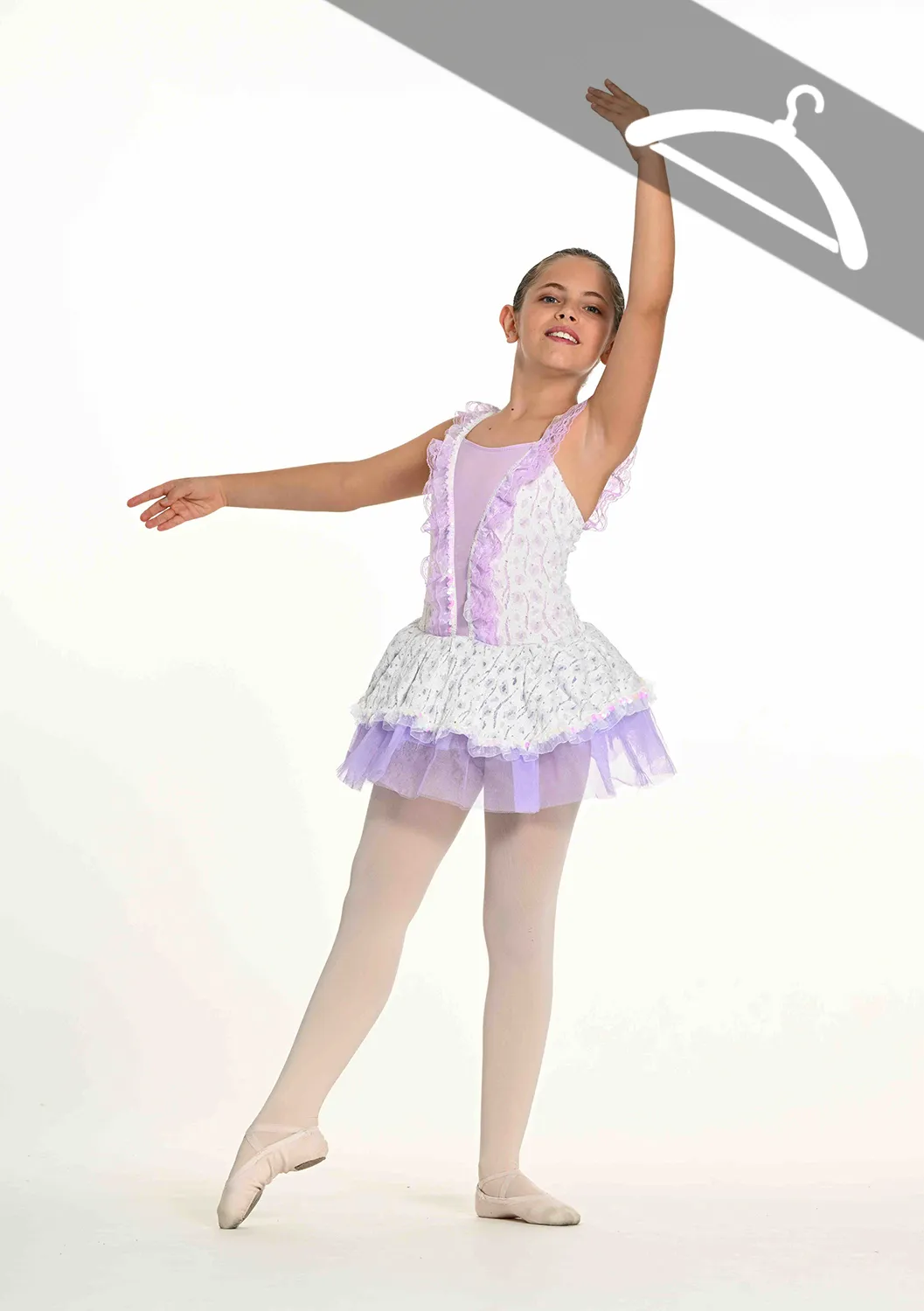 Tutu Parme et Dessus Dentelle - Essayage