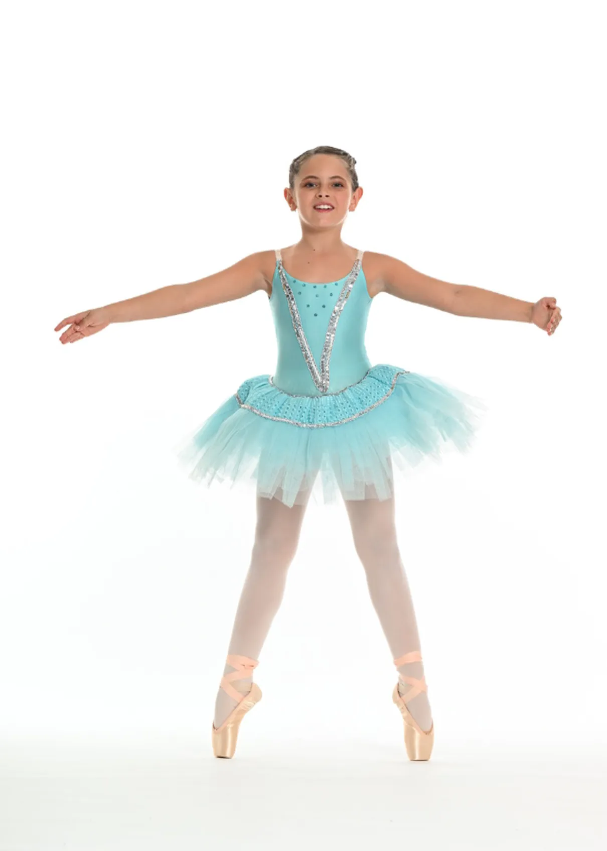 Tutu Turquoise et Argent