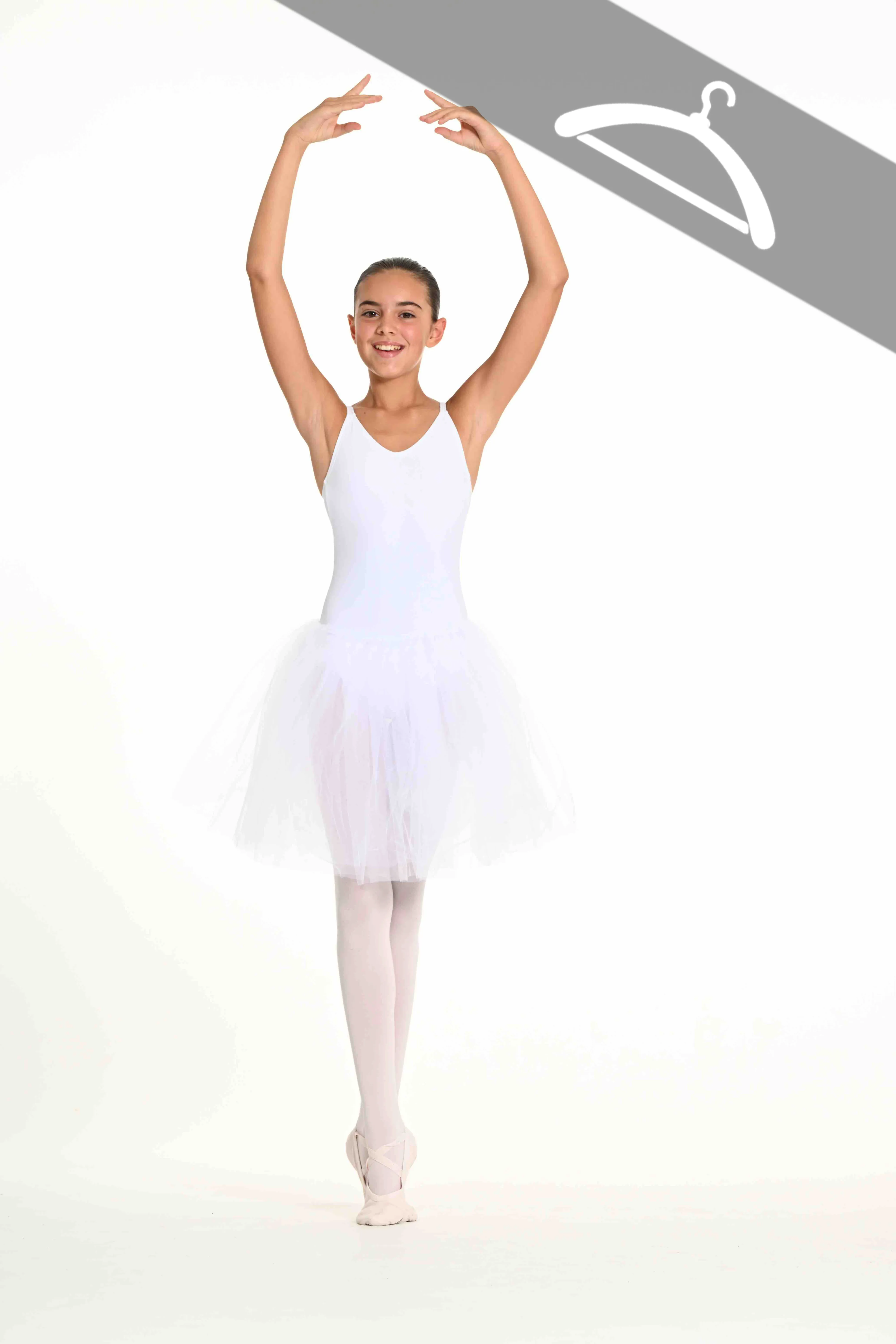 Tutu Blanc Simple Degas - Essayage