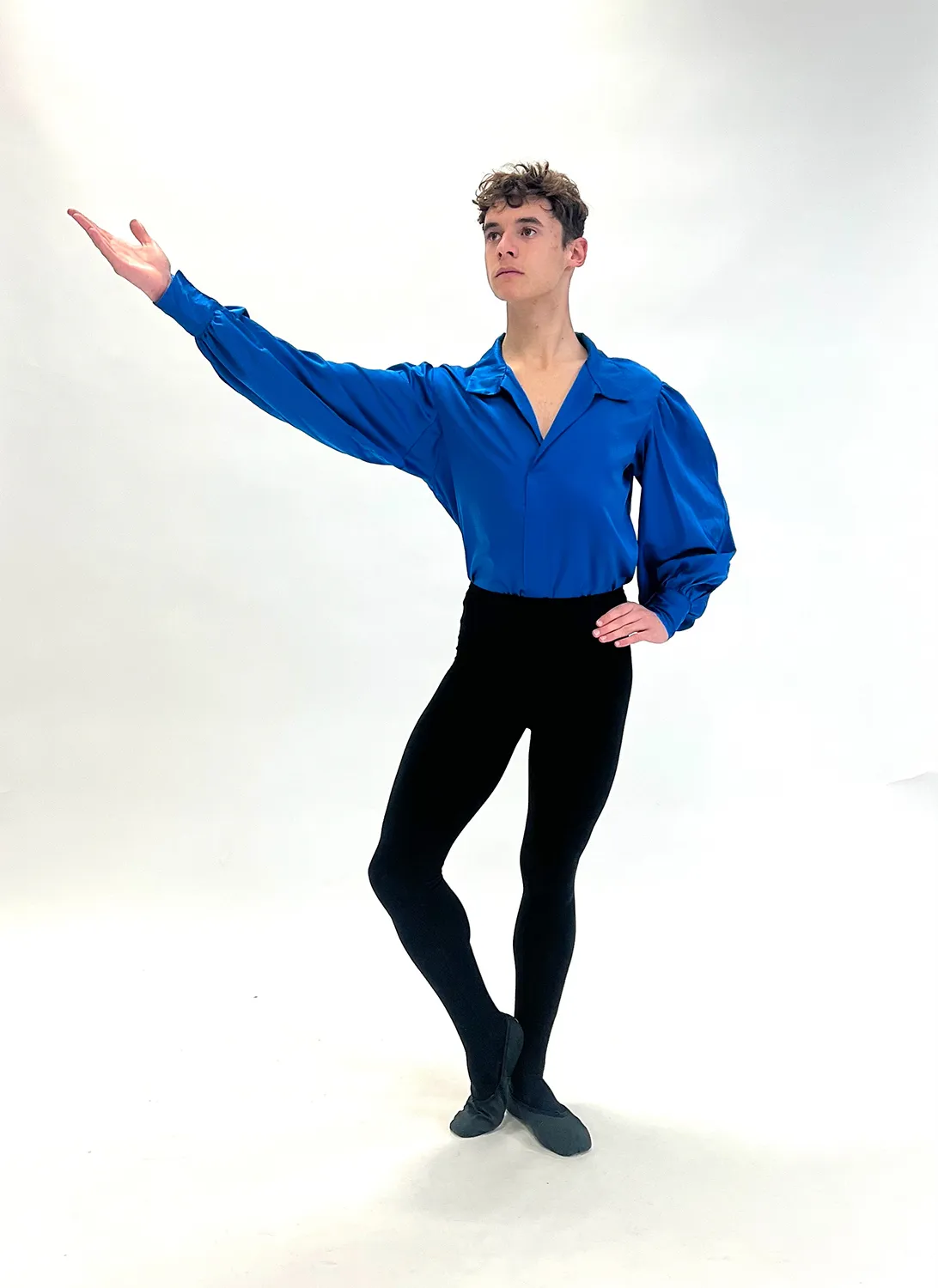 Chemise Bleue Fluide