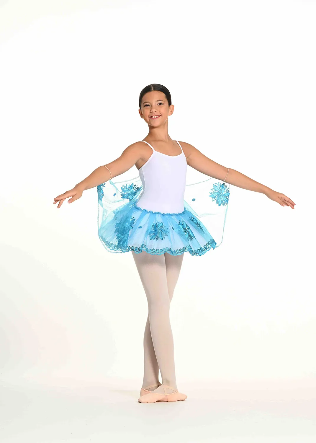 Tutu Papillon Bleu + Ailes