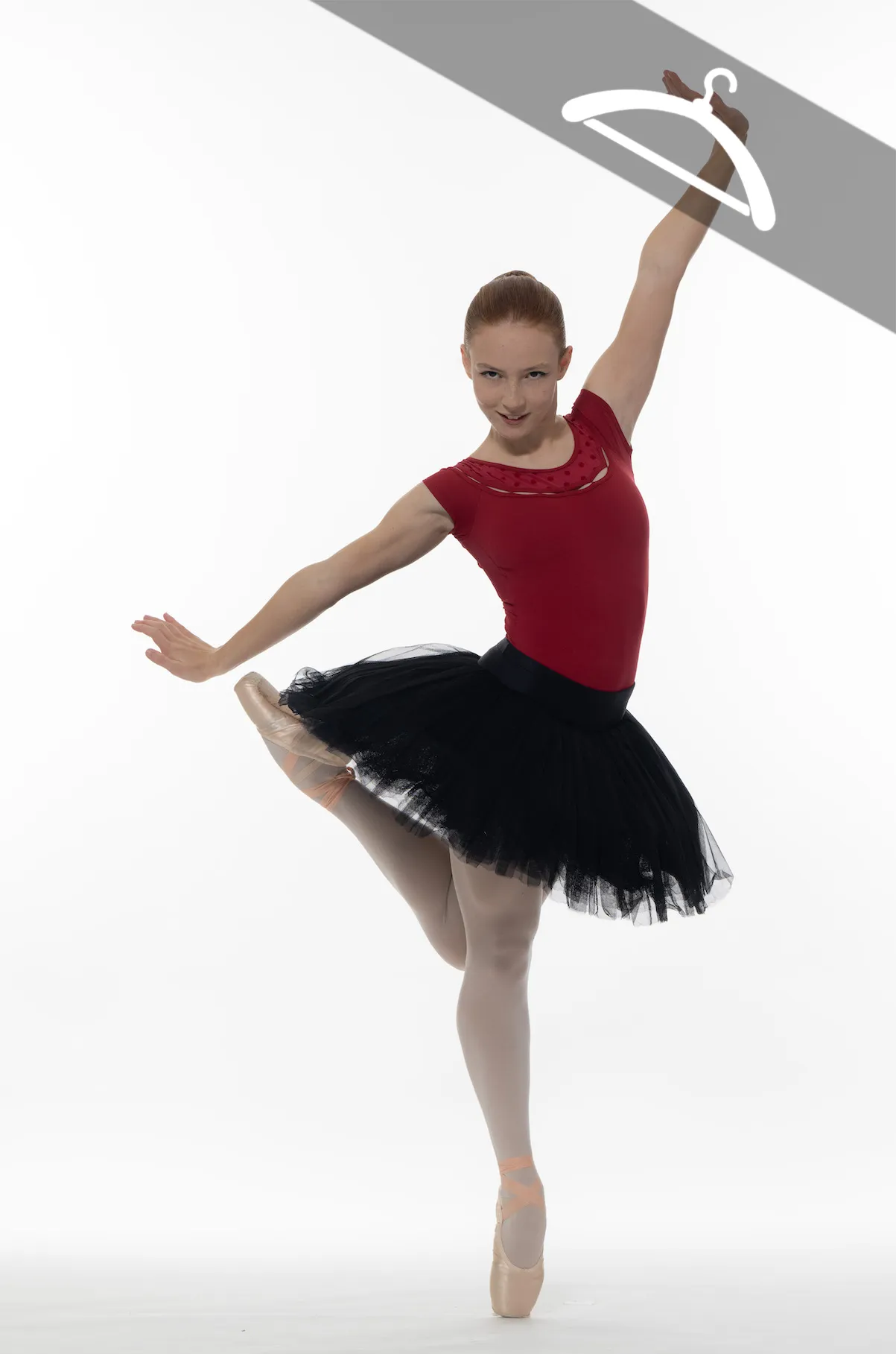 Bas de Tutu Plateau Noir Semi-Pro - Essayage