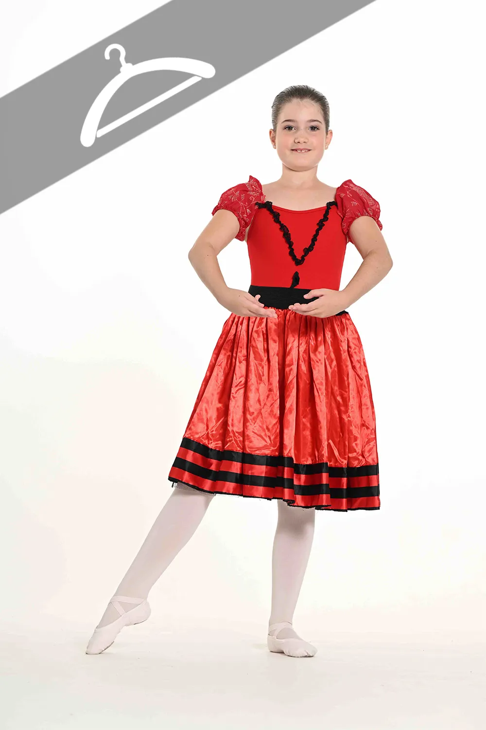 Robe Rouge « Caractère » - Essayage