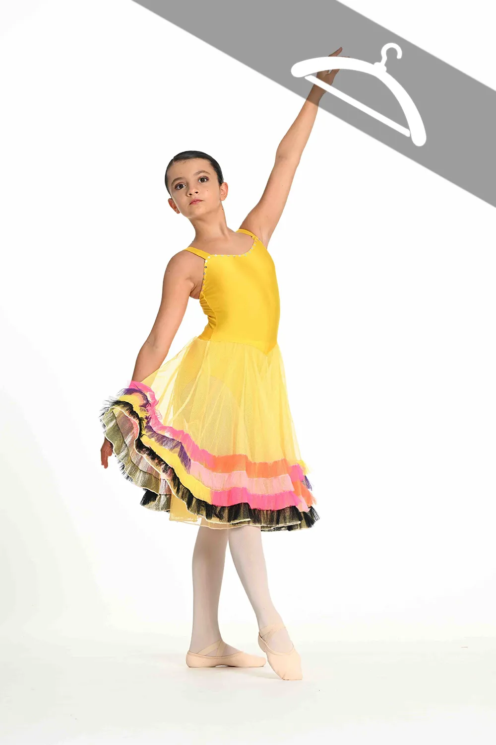 Robe Jaune « Rio » - Essayage