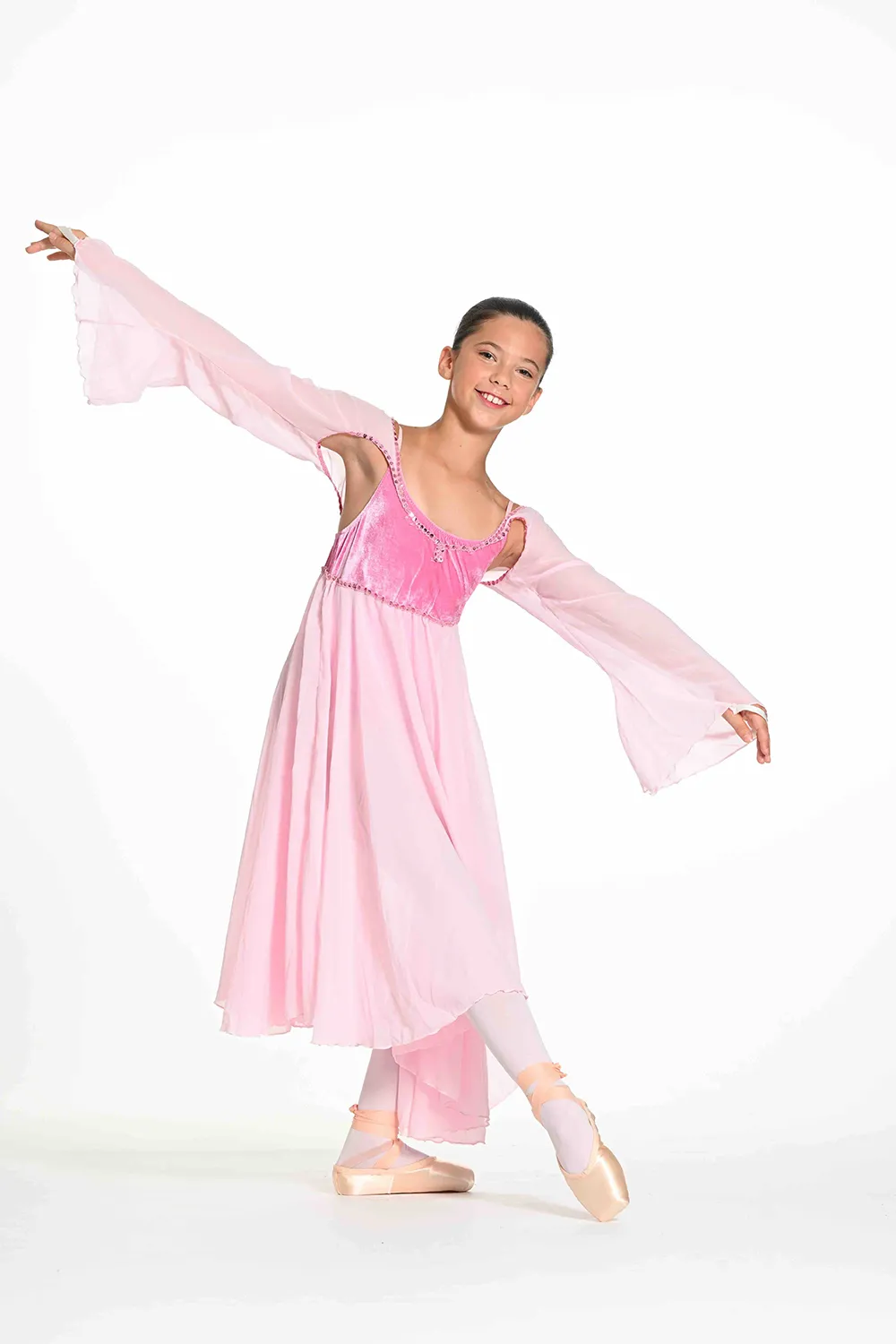 Robe Empire Rose style Roméo&Juliette