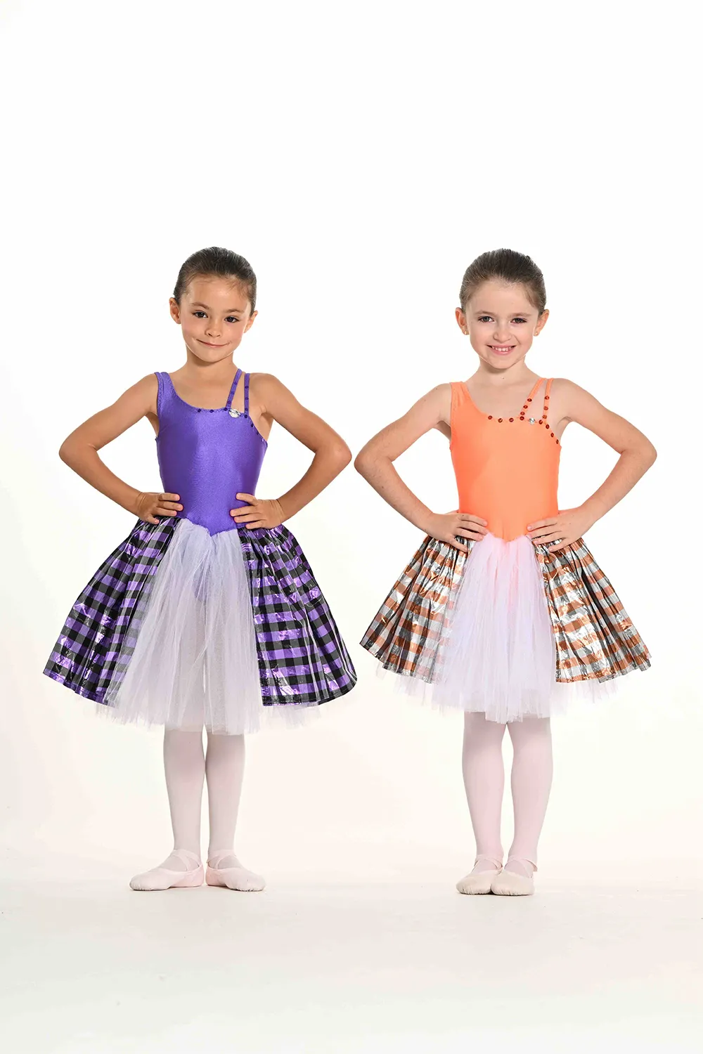 Tutu à Carreaux et Haut Lycra