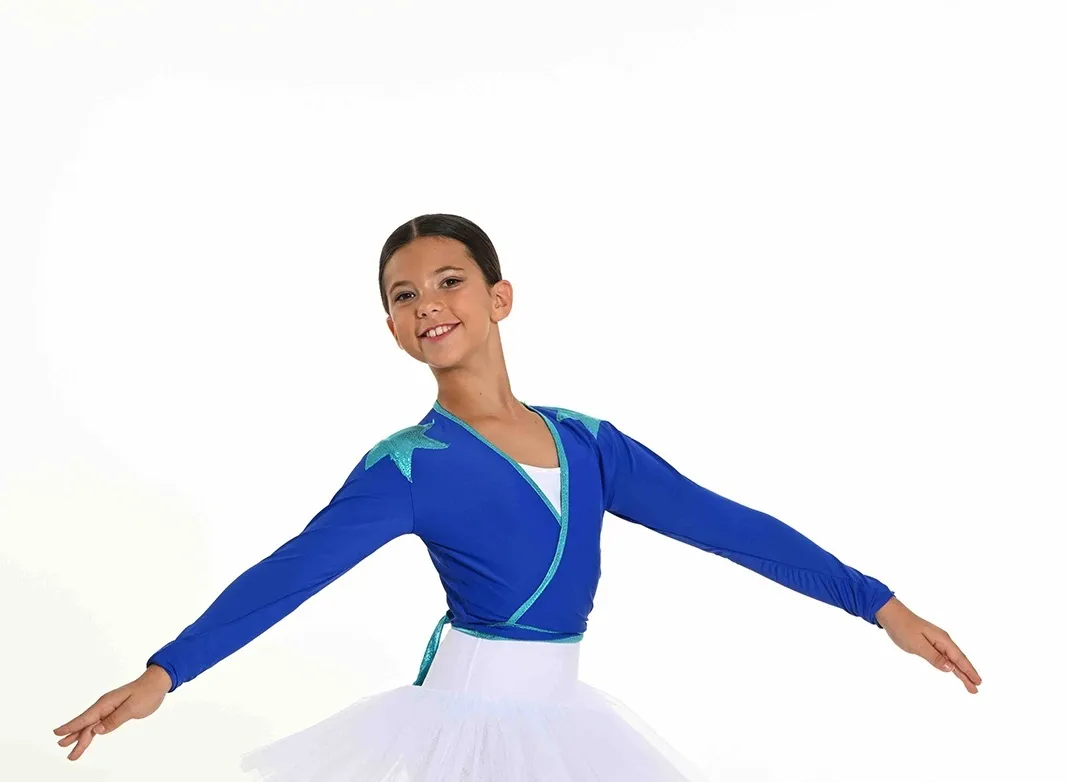 Cache-Coeur Étoile Bleue