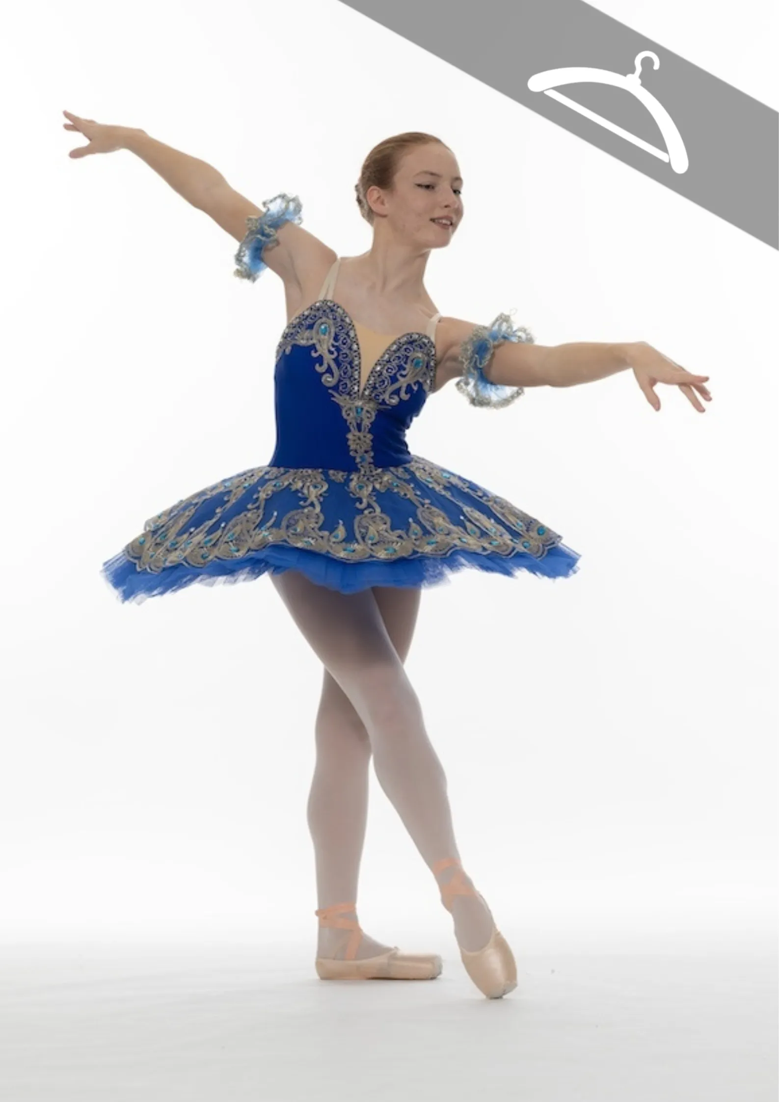 Tutu « Oiseau Bleu » réf - HAUT2