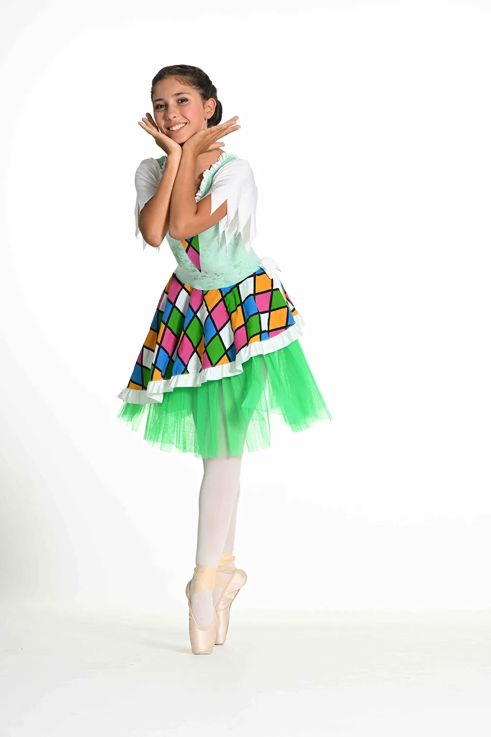 Tutu Arlequin Asymétrique