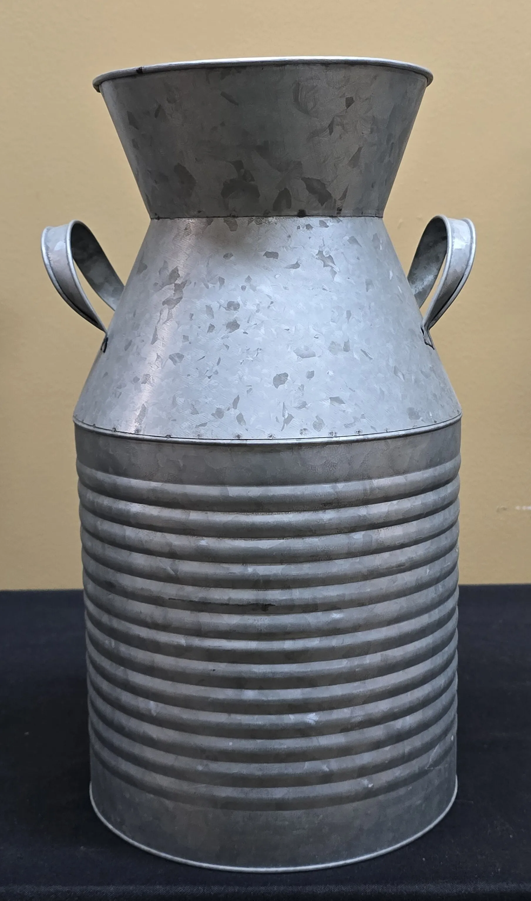 Galvanized Farmhouse Tin Canister