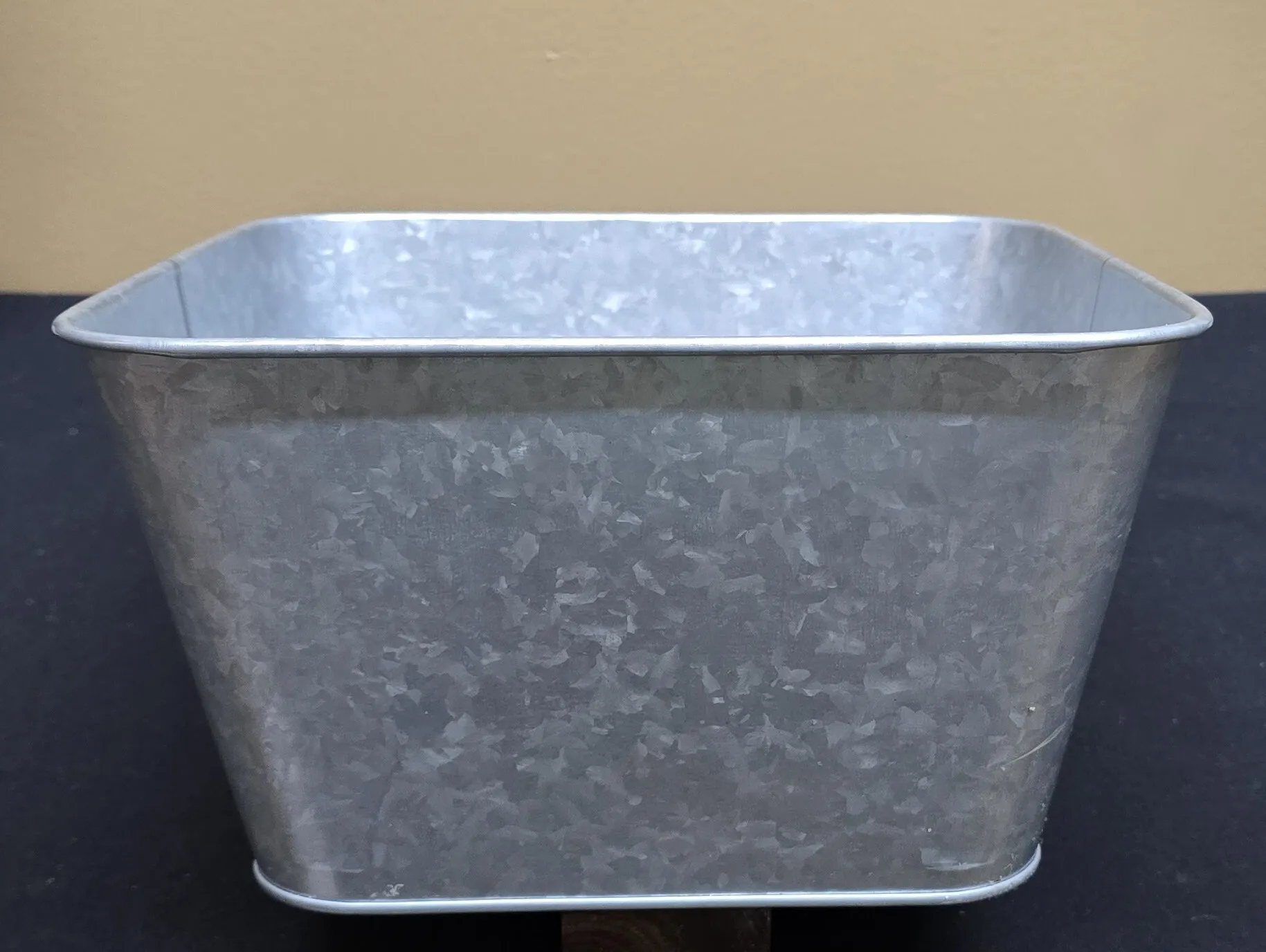 Galvanized Bucket - Square