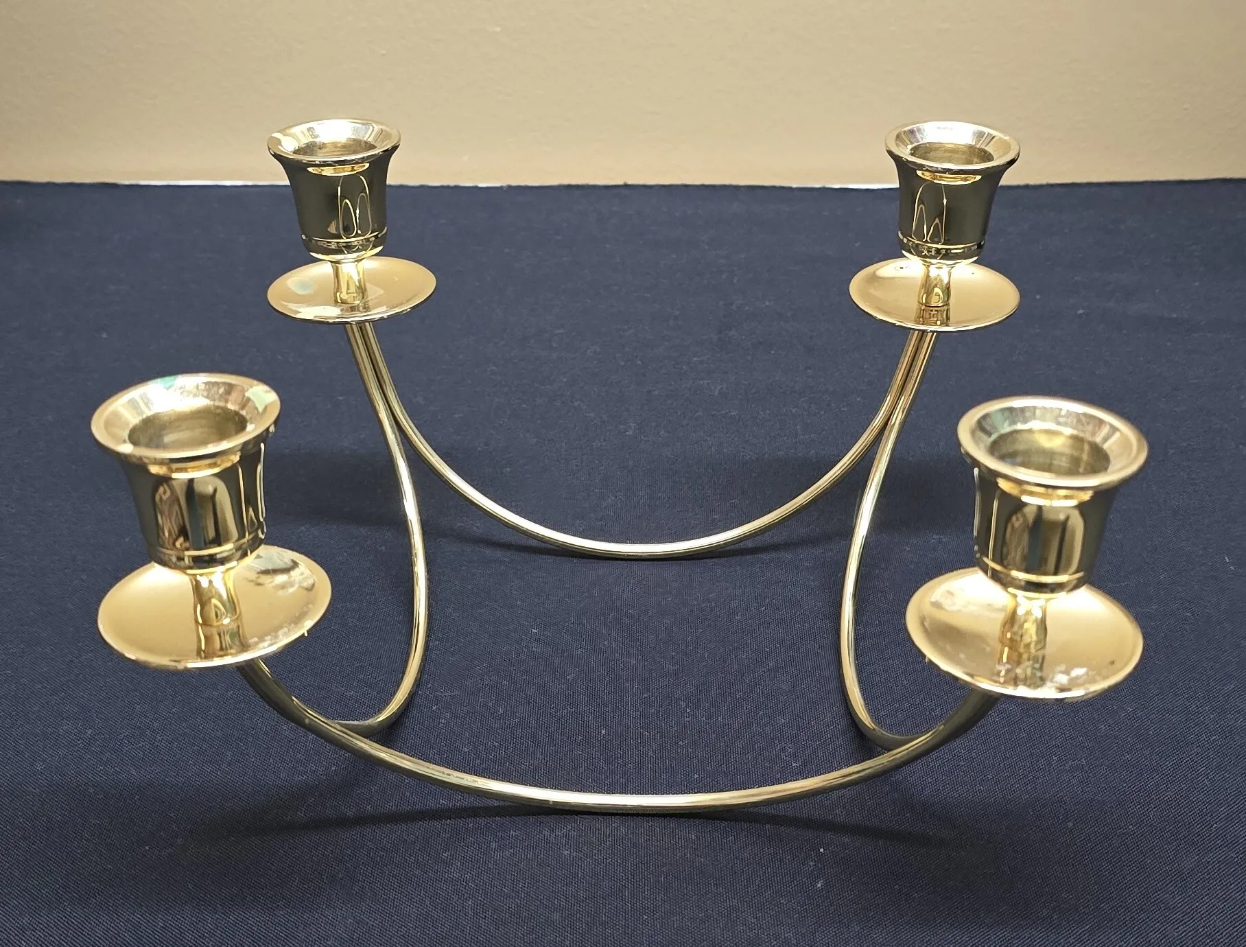 Four Candle Table Decor 7 inch