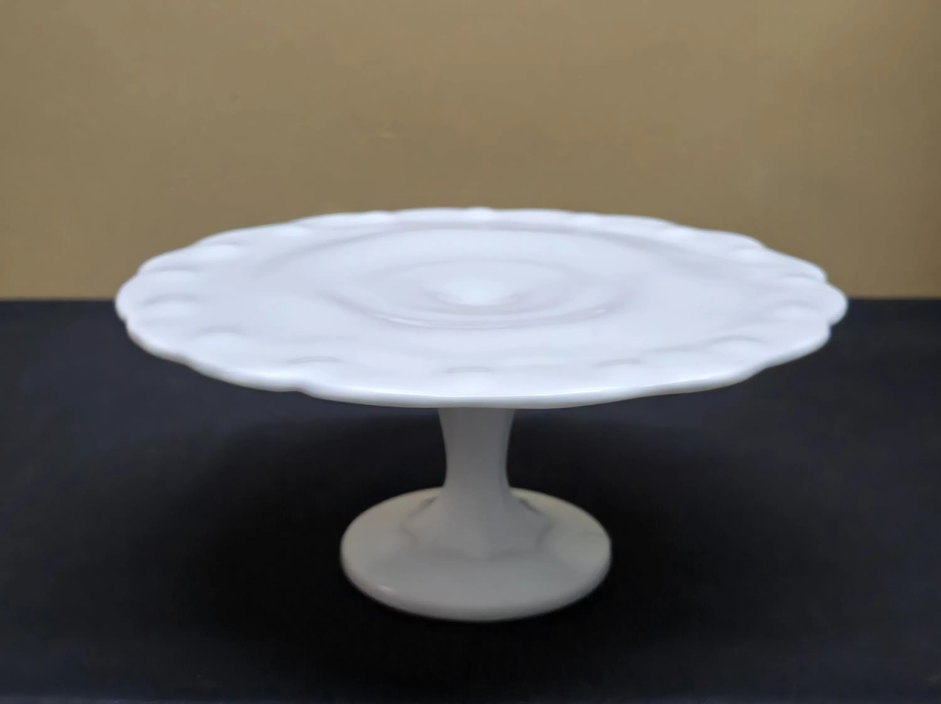 White Cupcake Stand 11 x 5 inch