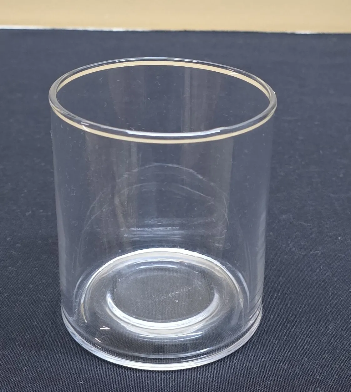 Glass Candle Holder 4 inch small