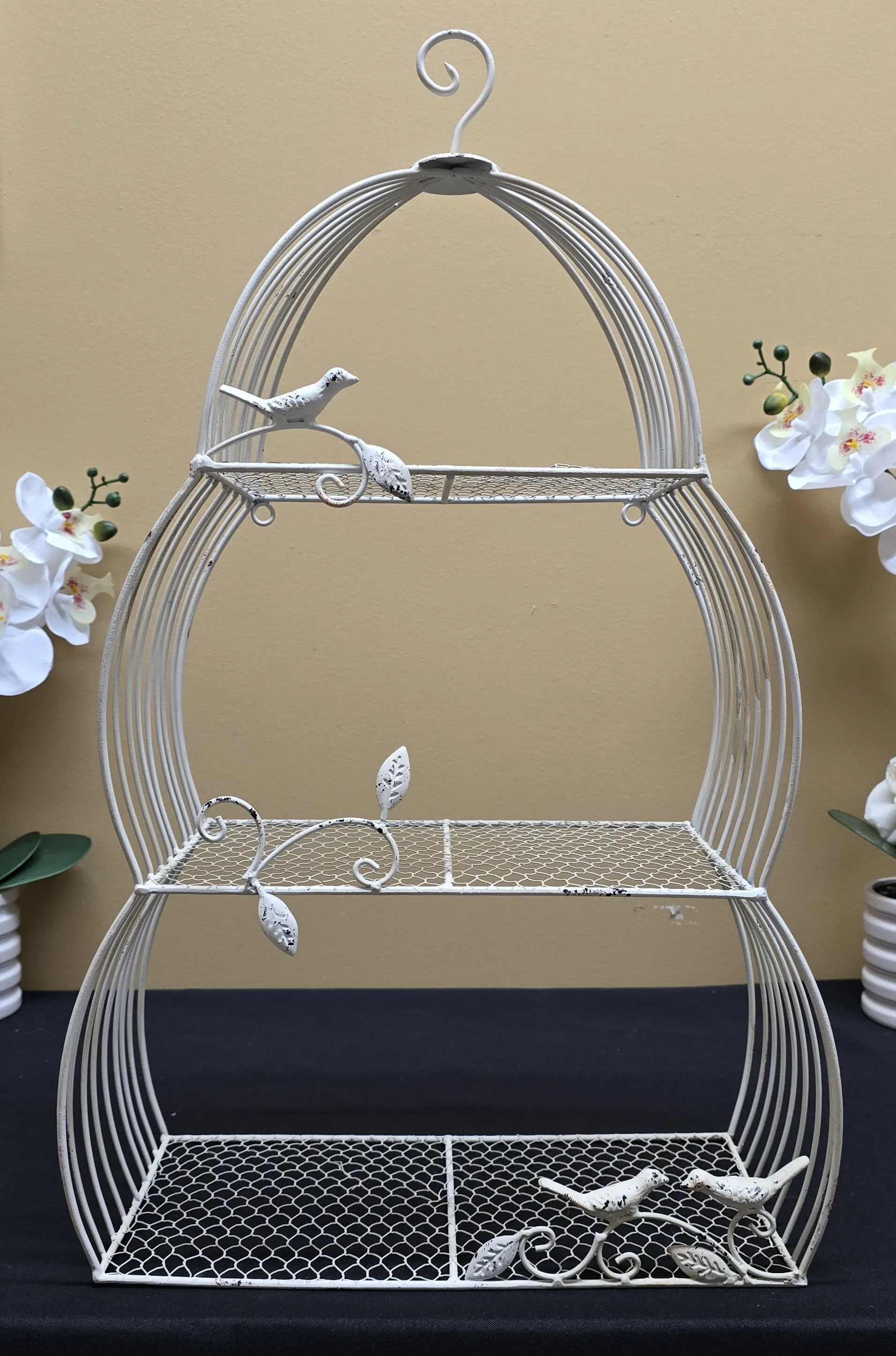 3 Tier Birdcage Decor