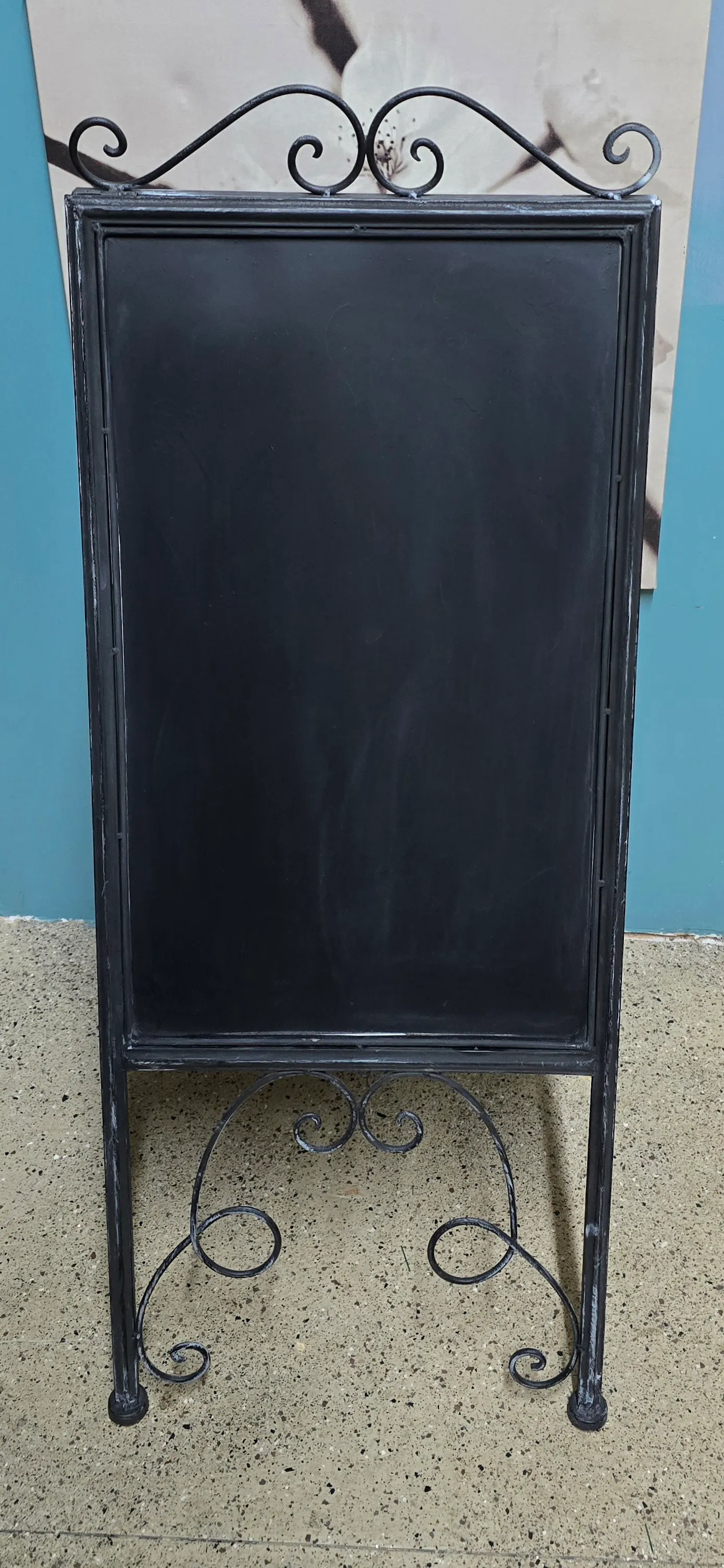 Double Side Chalk Sign 41 inch height (16 x 25 in)