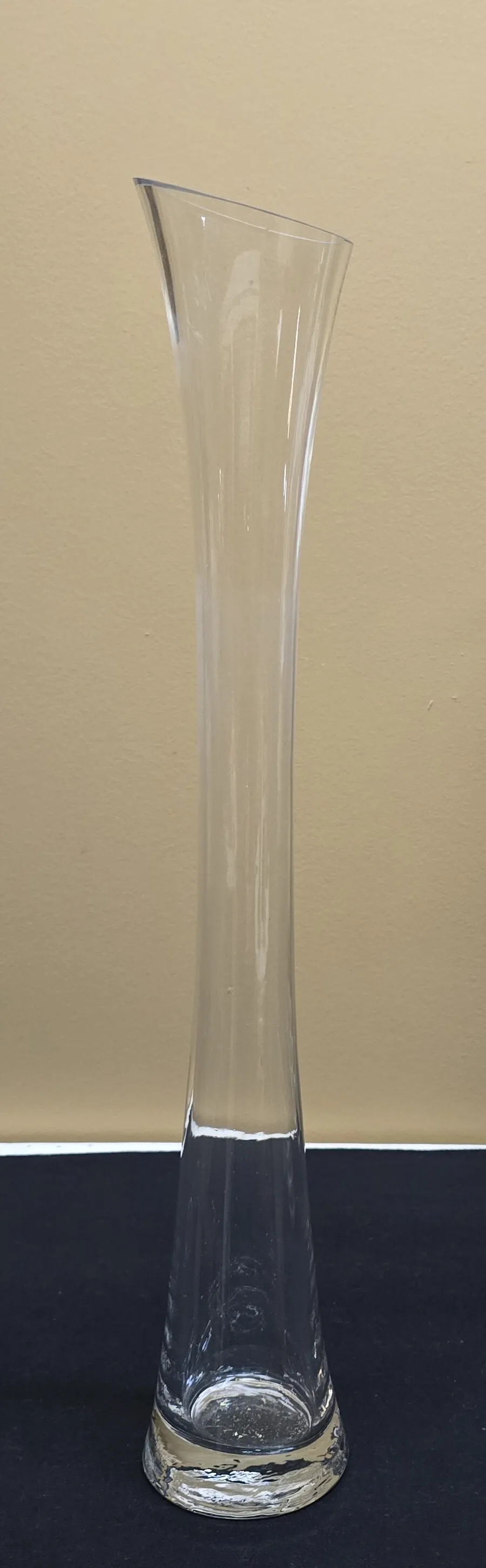 Tall Clear Vase 23 inch