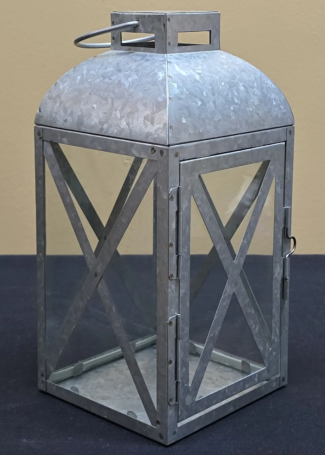 Large Galvanized Lantern