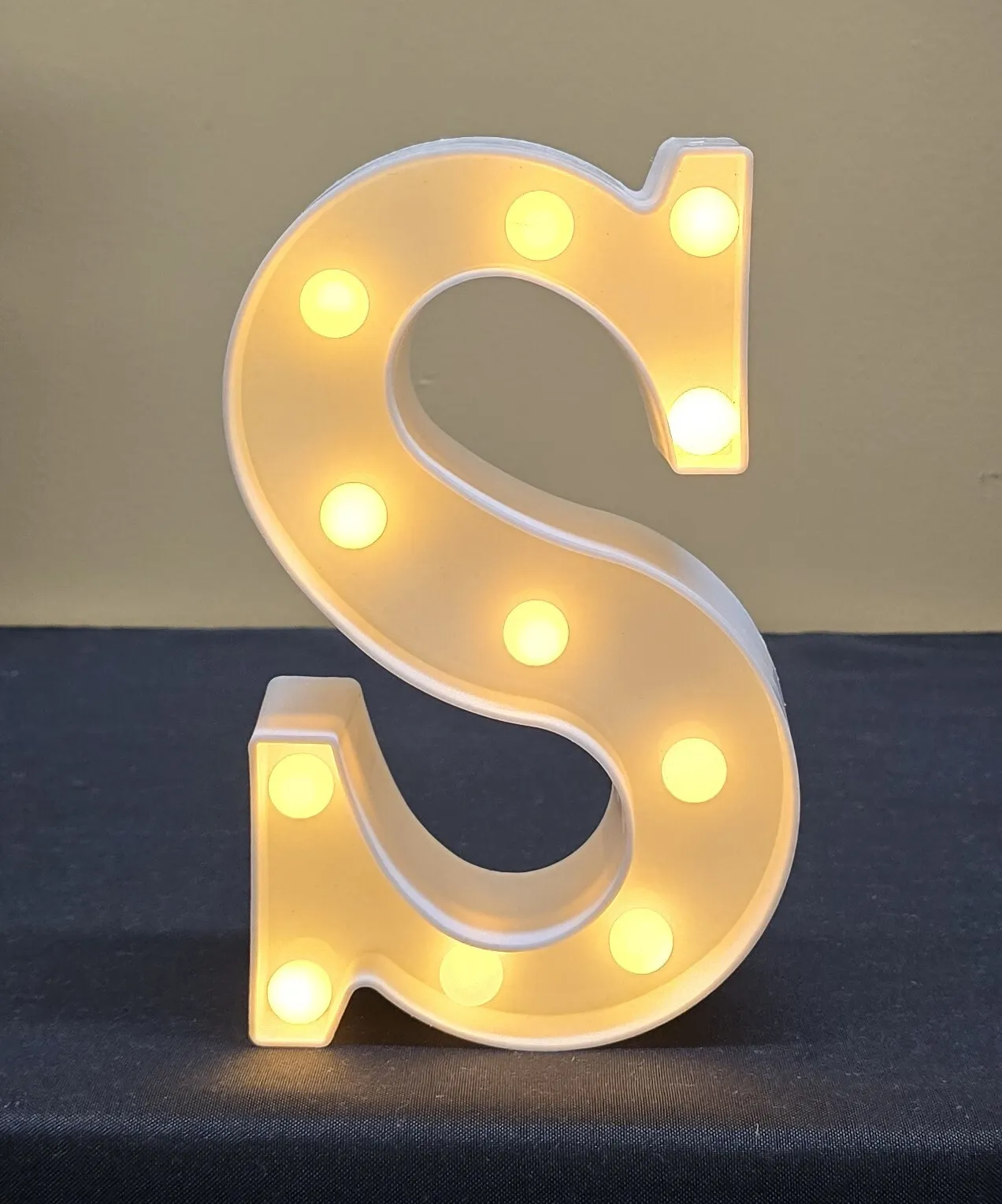 9 inch Lighted Letters