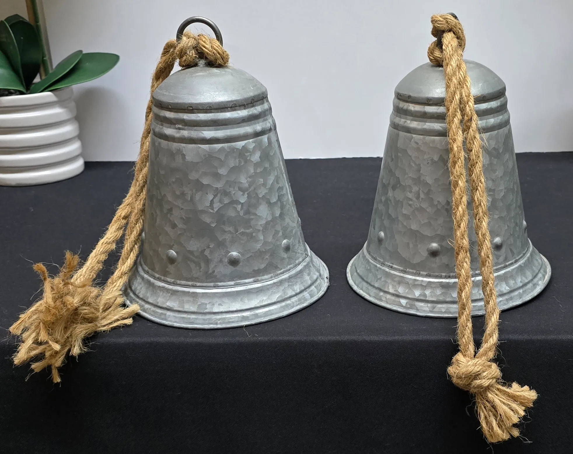 Galvanized Bells Set