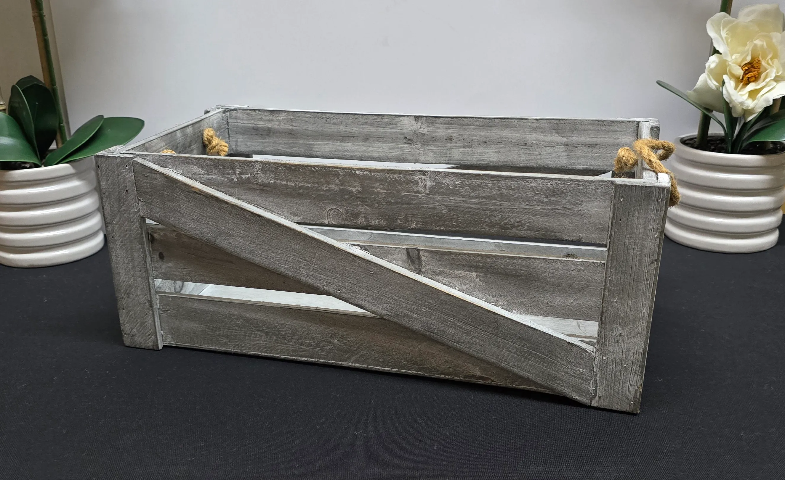 Whitewash Crate small