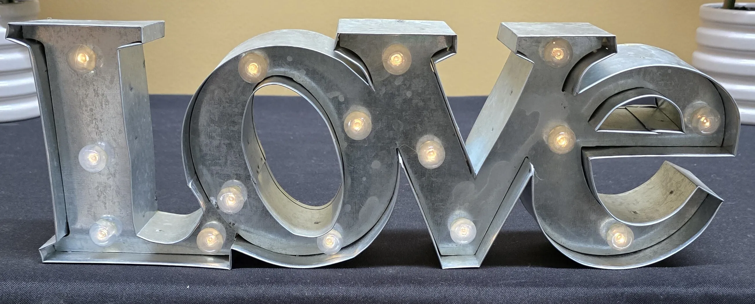 Lighted Love Sign