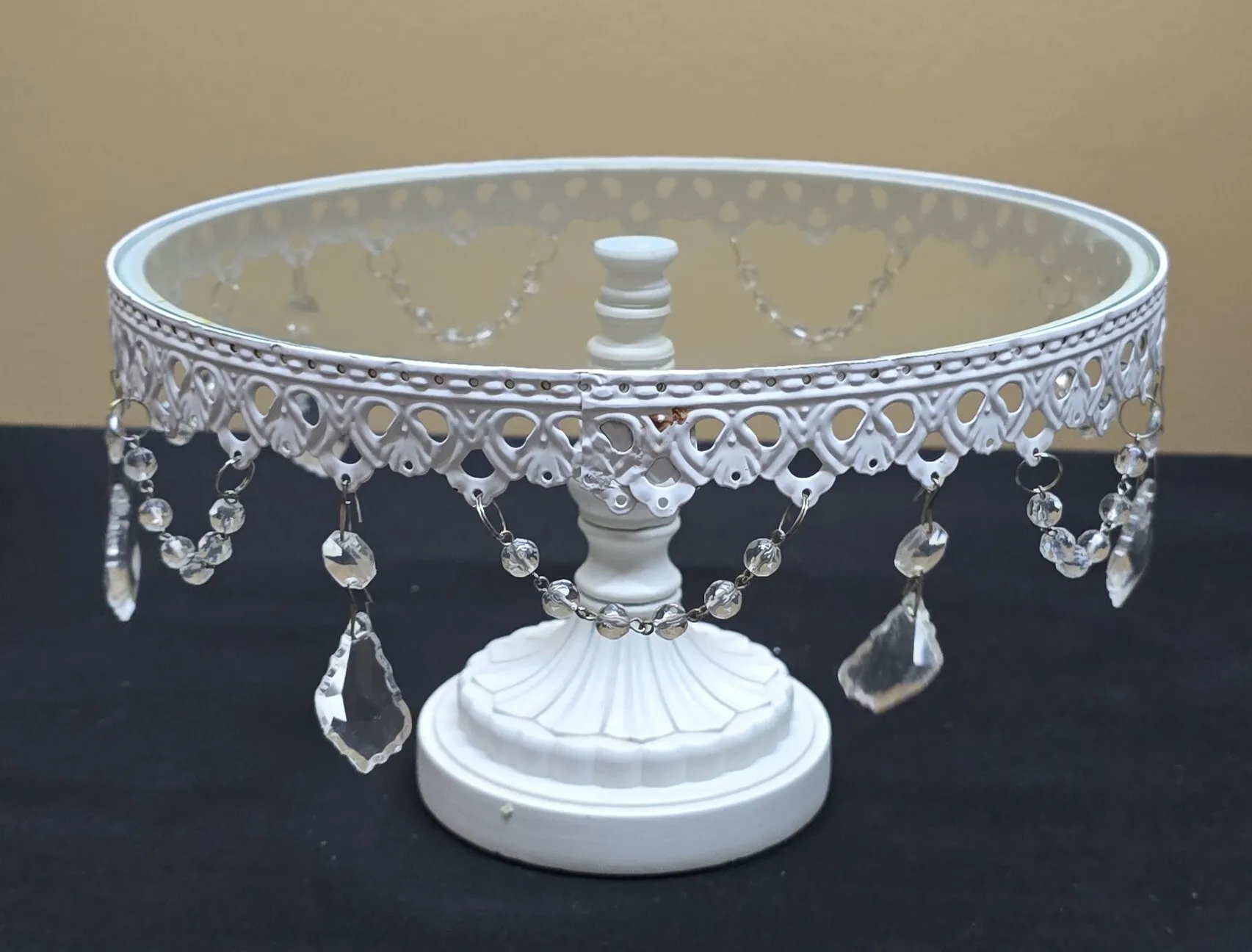 Cupcake Stand with Jewels 12 x 6 inch