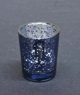 Royal Blue Shiny Votive - 2.75 in
